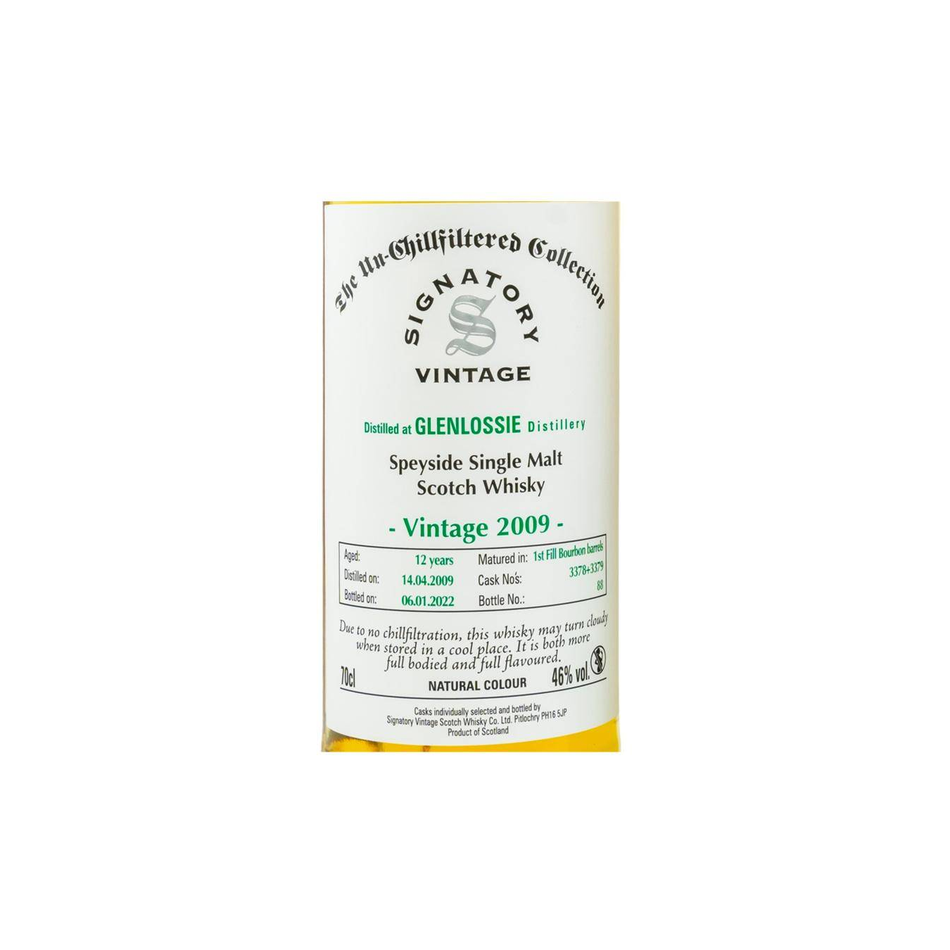 Glenlossie The Un-Chillfiltered Collection 2009 12 Years Single Malt Whisky 3