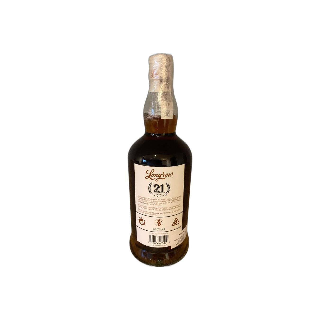 Longrow Single Cask 21 Years Single Malt Whisky 2