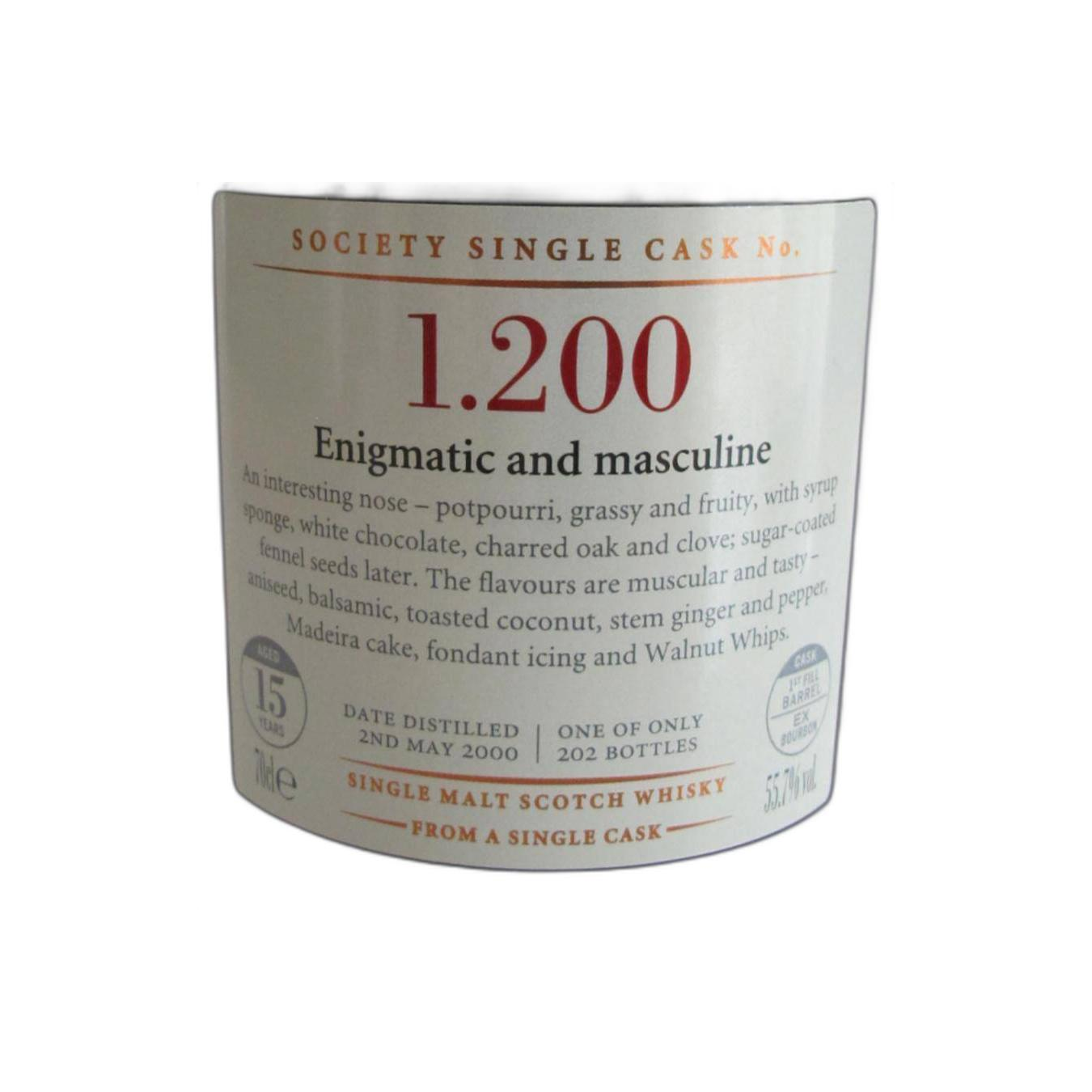 The Scotch Malt Whisky Society 2000 15 Years Single Malt Whisky