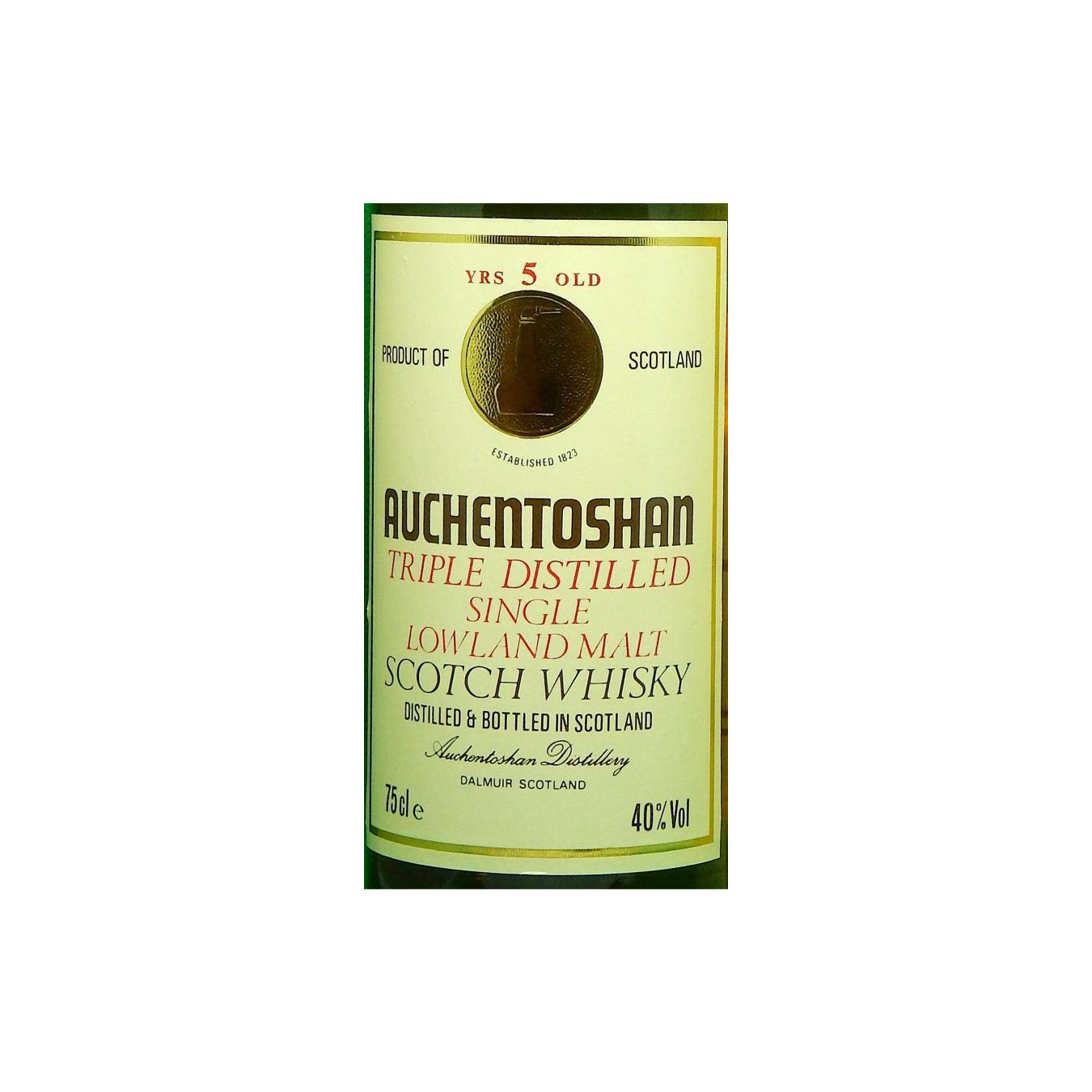 Auchentoshan 5 Years Single Malt Whisky 3
