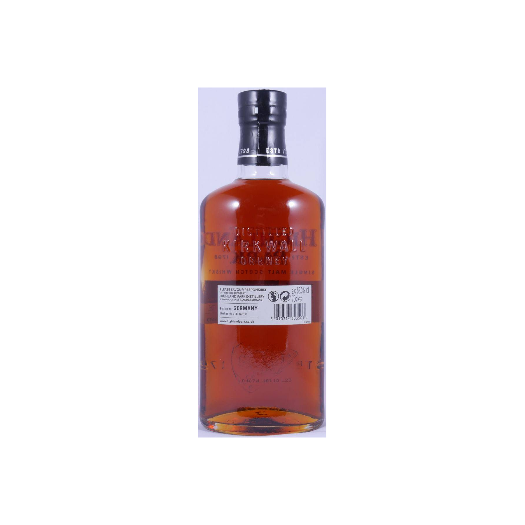 Highland Park Single Cask 2002 13 Years Single Malt Whisky 2