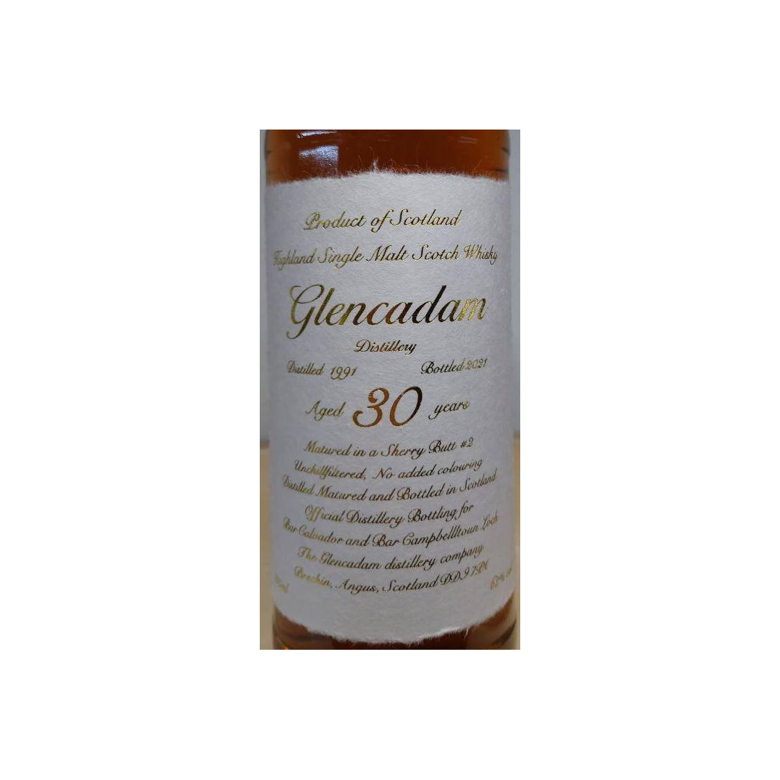 Glencadam 1991 30 Years Single Malt Whisky 3
