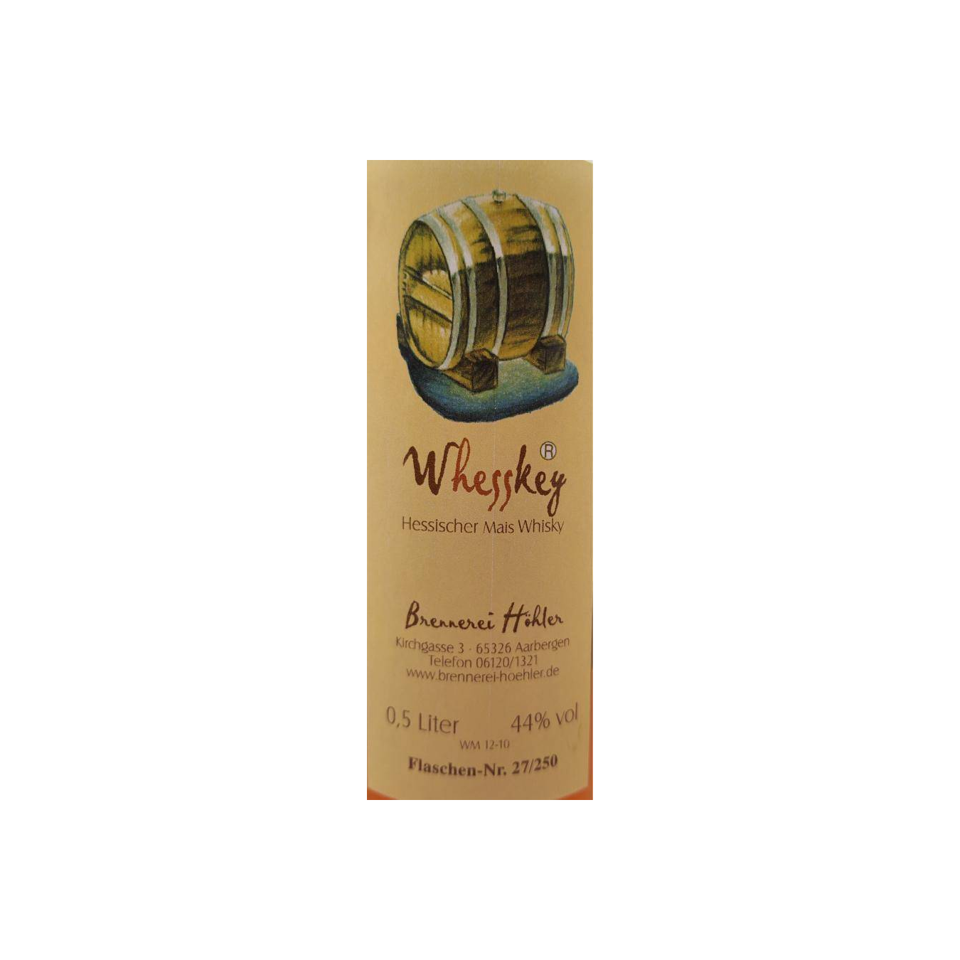 Whesskey Hessischer Mais Whisky