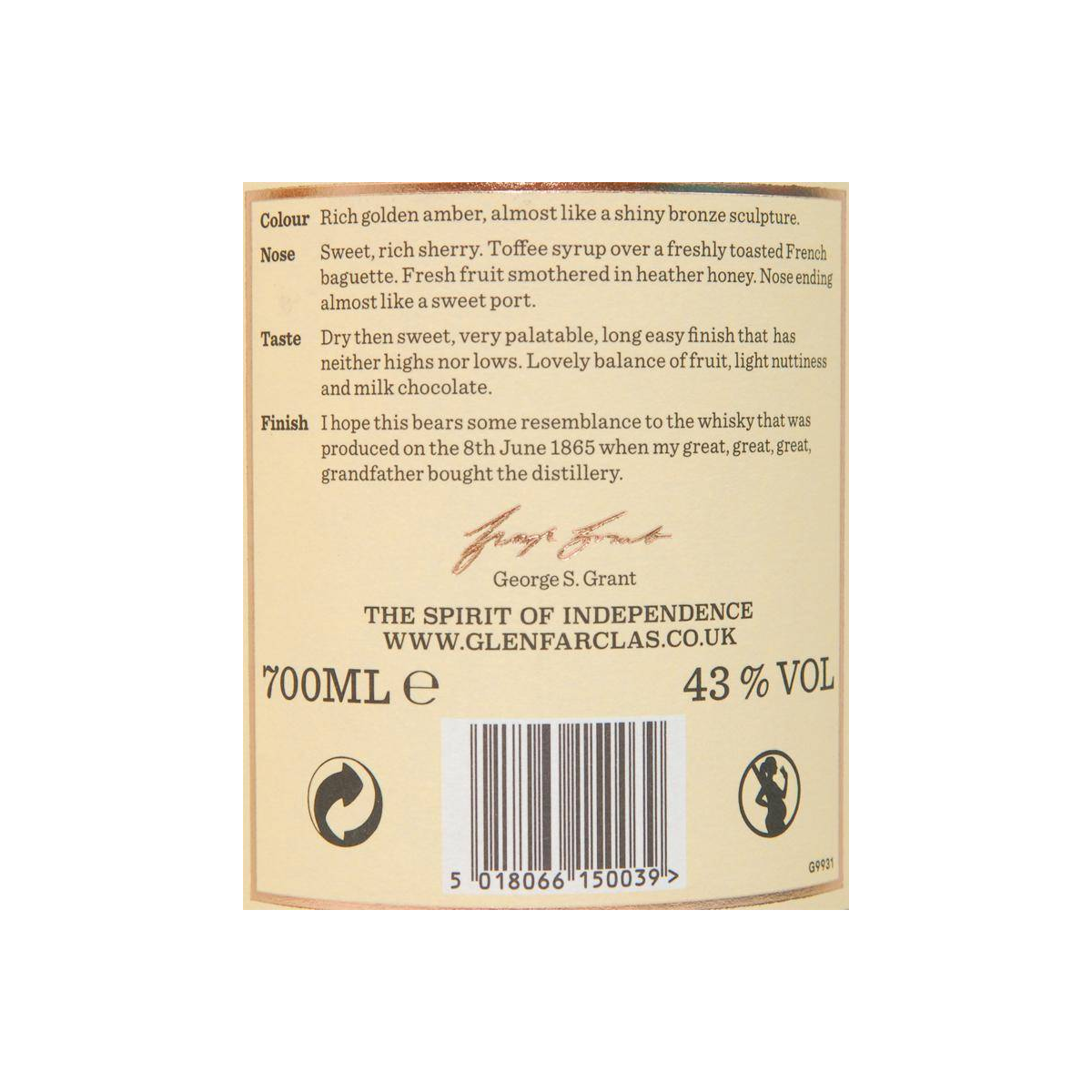 Glenfarclas Single Malt Whisky 3