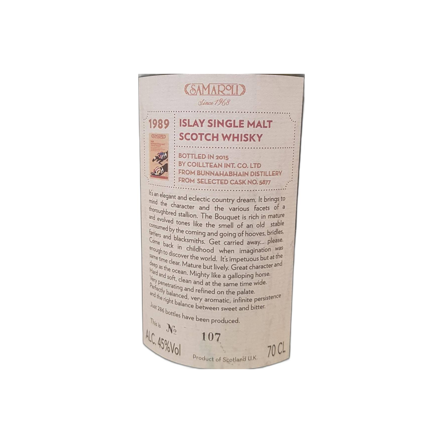 Bunnahabhain 1989 26 Years Single Malt Whisky 2