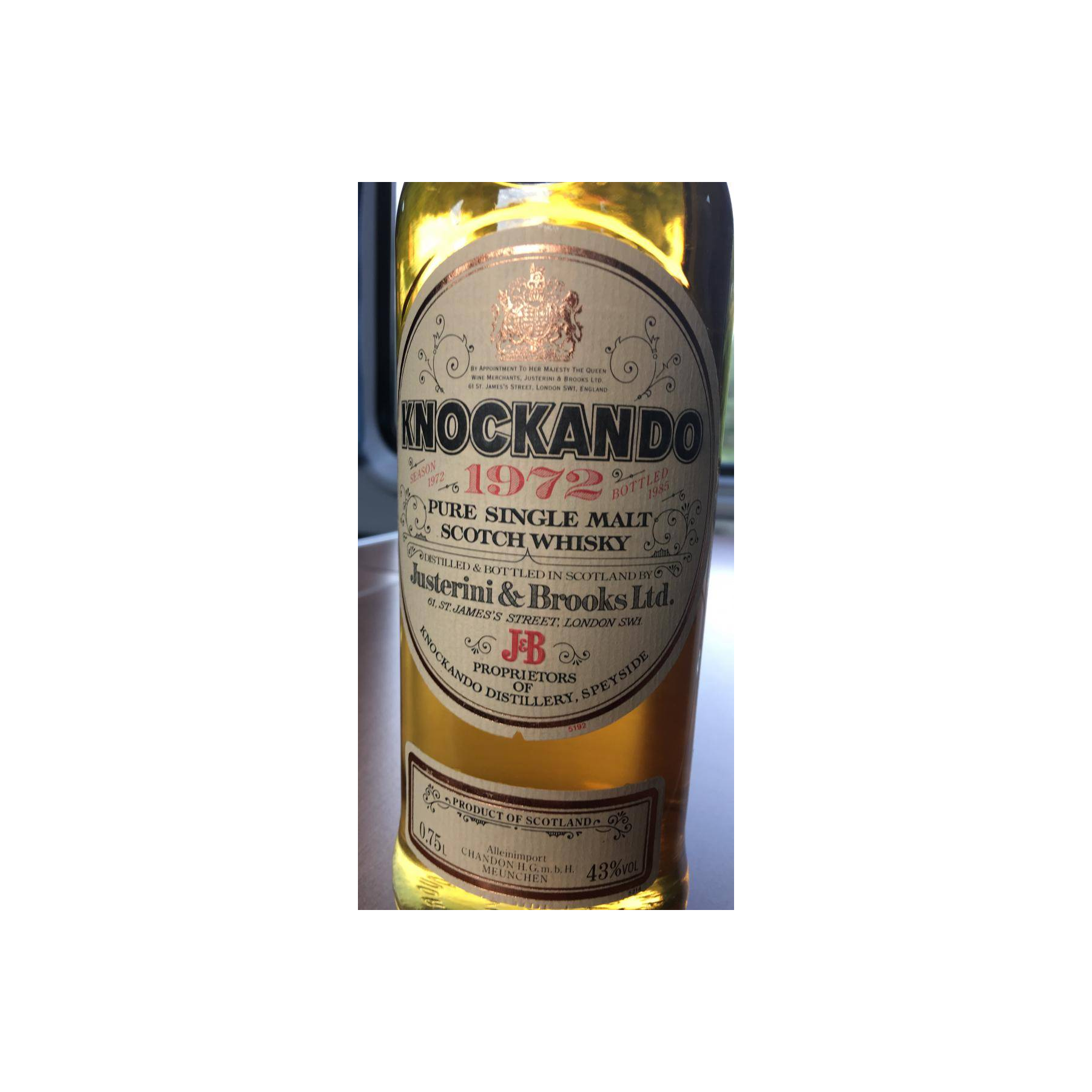 Knockando 1972 13 Years Single Malt Whisky 2