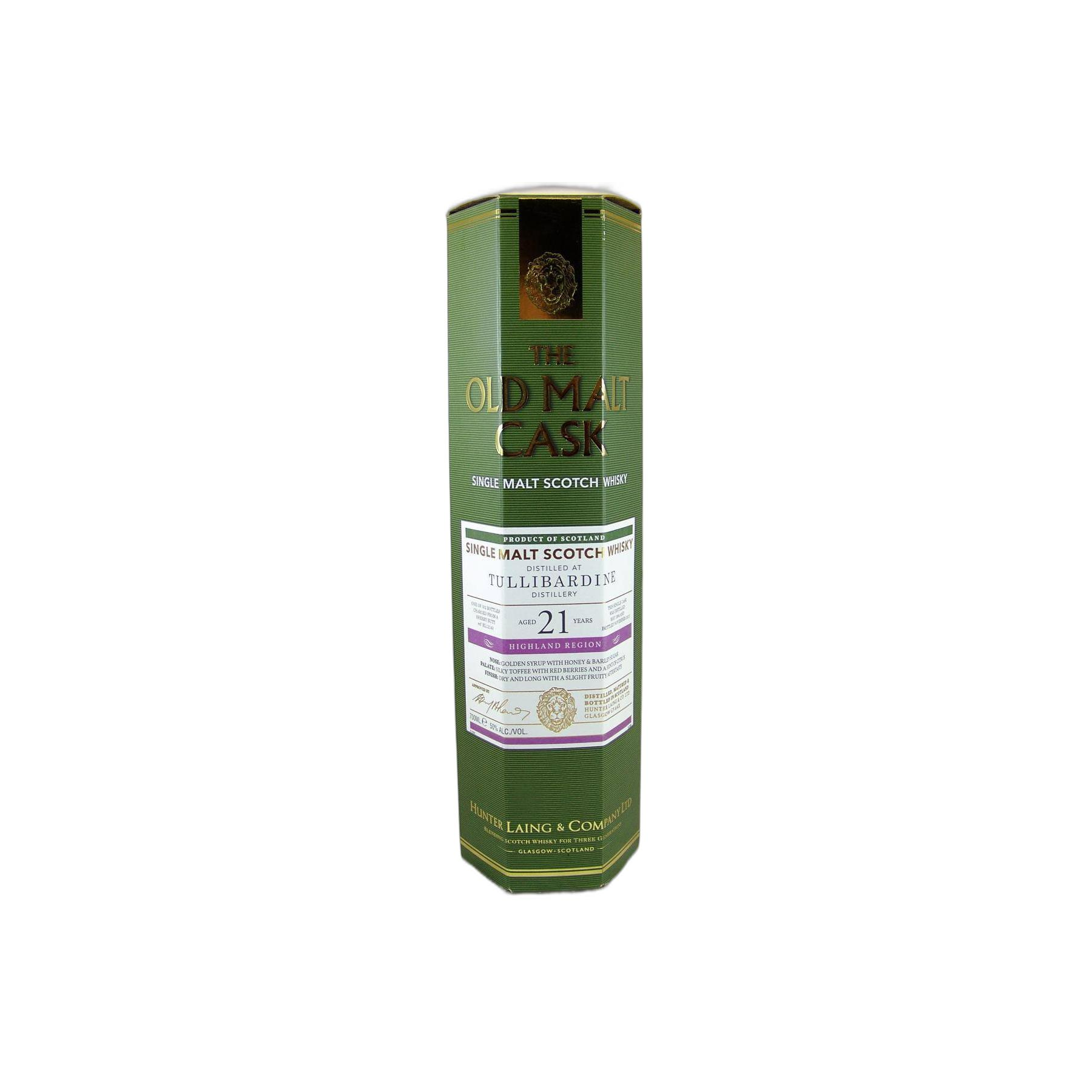 Tullibardine Old Malt Cask 1994 21 Years Single Malt Whisky 3