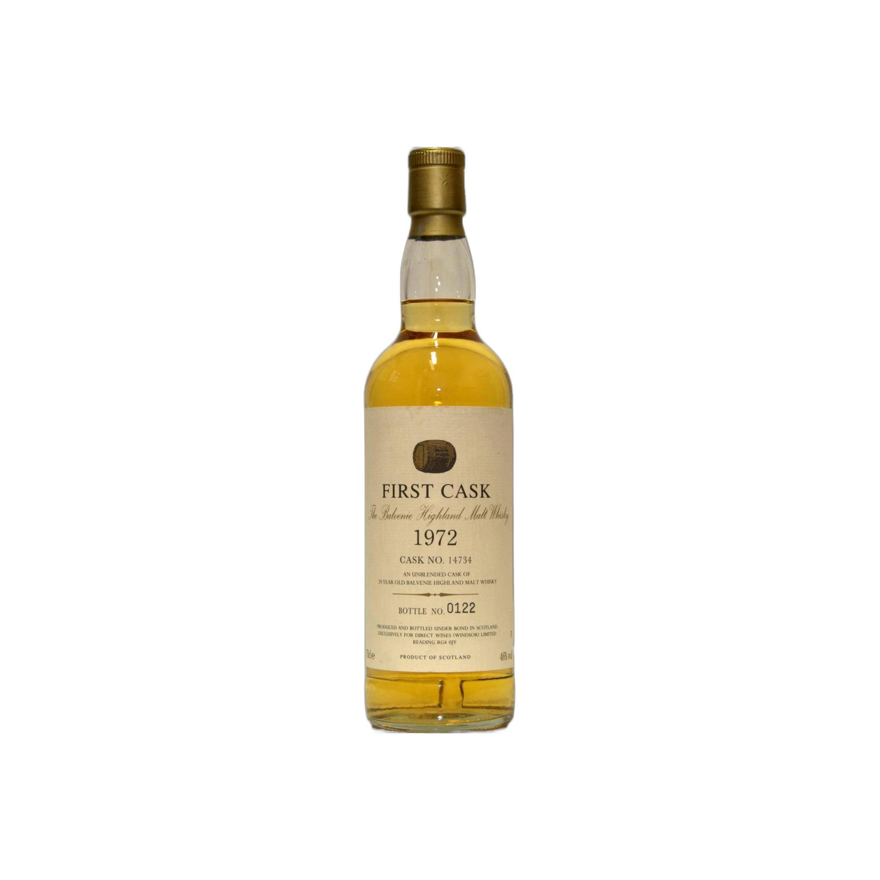 The Balvenie 1972 20 Years Single Malt Whisky