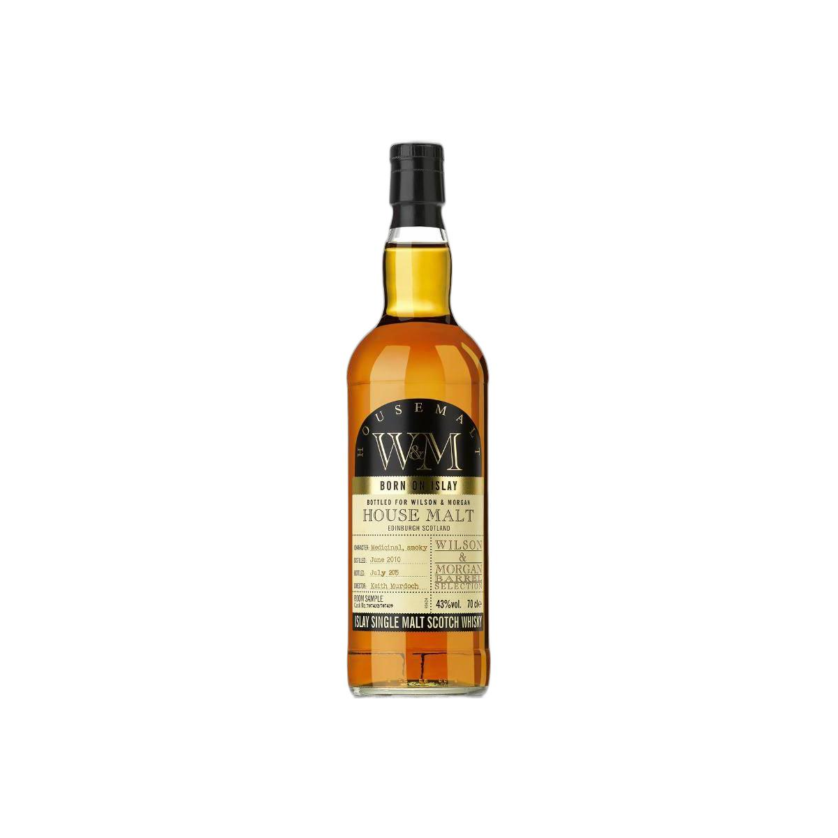 Wilson & Morgan 2010 5 Years Single Malt Whisky