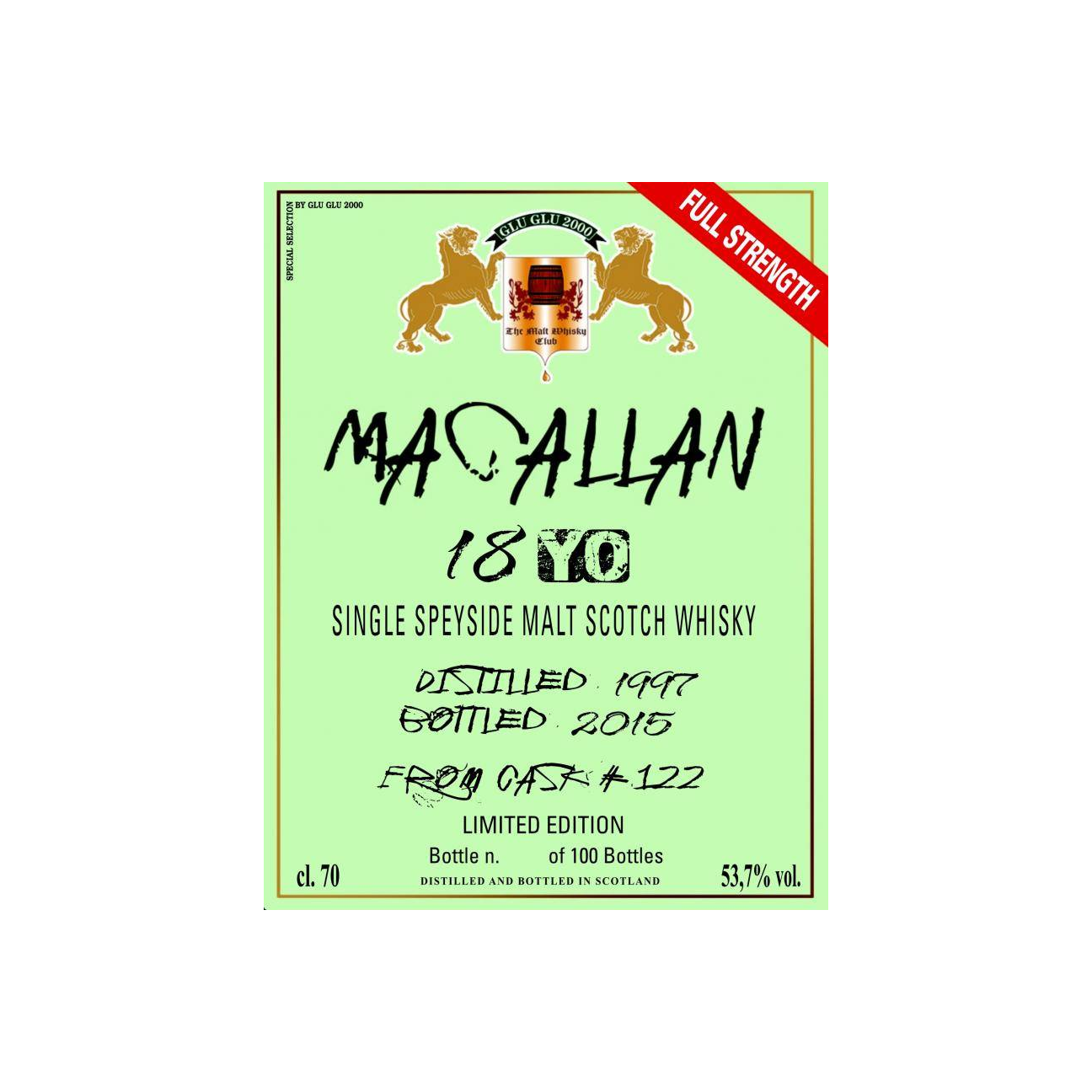 The Macallan 1997 18 Years Single Malt Whisky 2