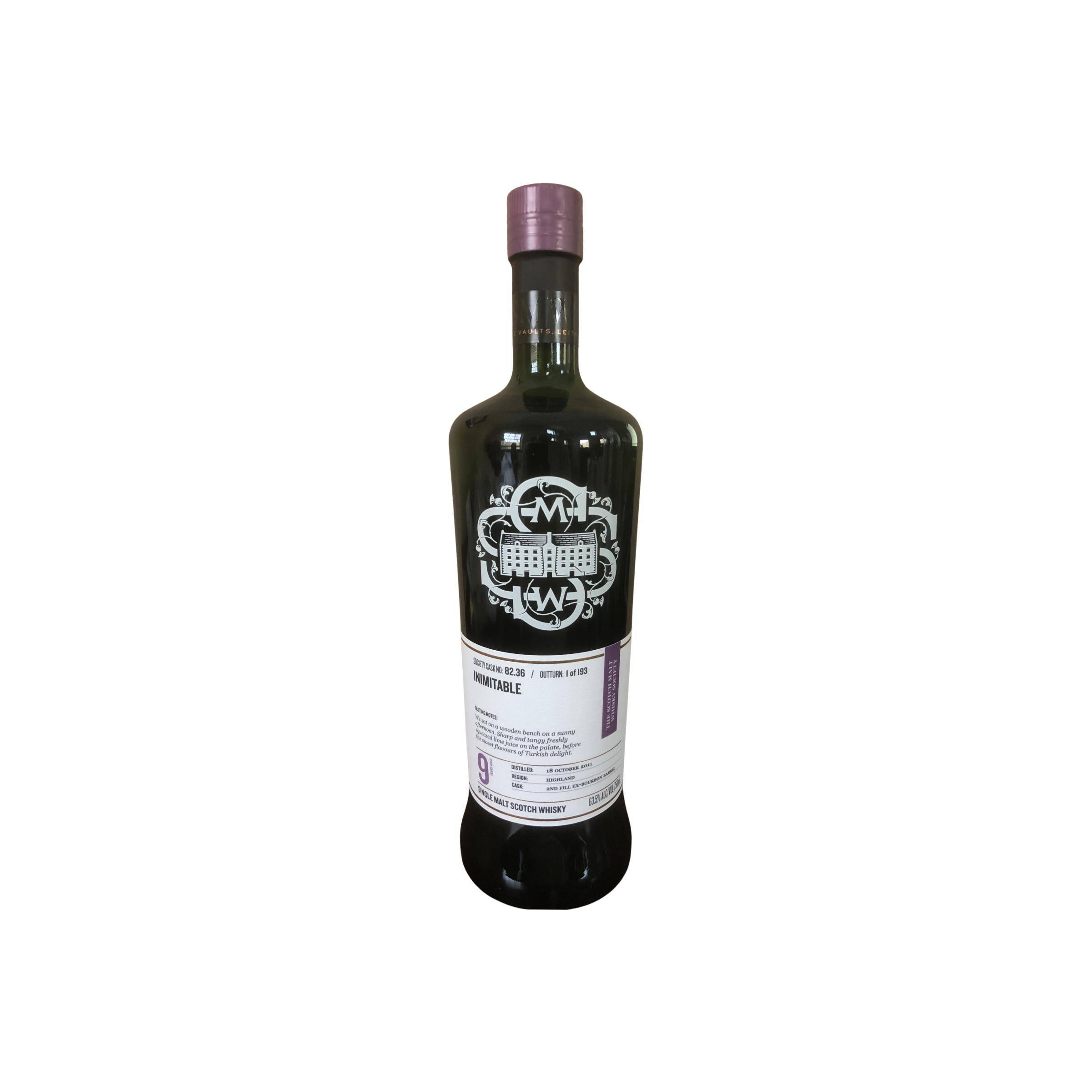 The Scotch Malt Whisky Society 2011 9 Years Single Malt Whisky