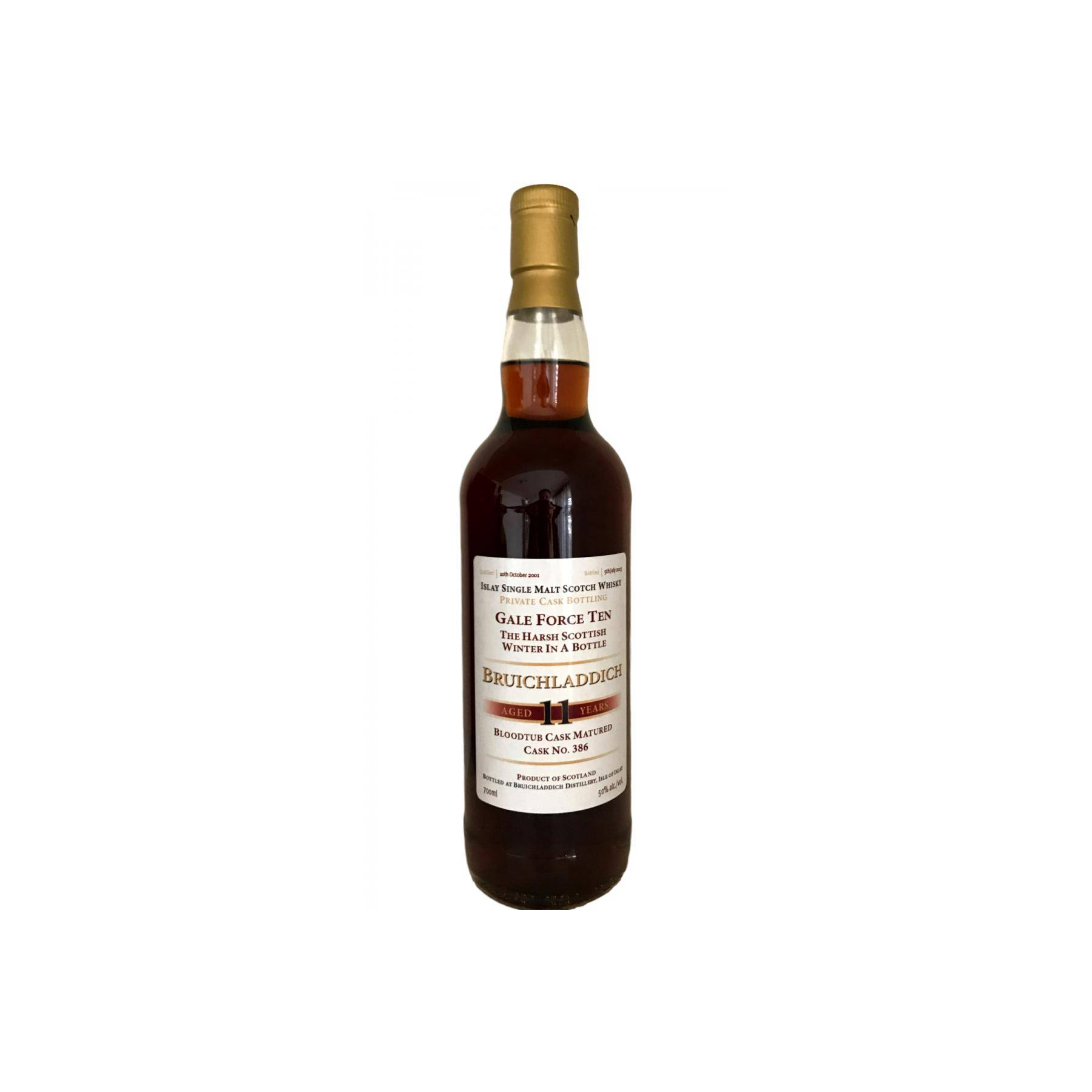 Bruichladdich 2001 11 Years Single Malt Whisky