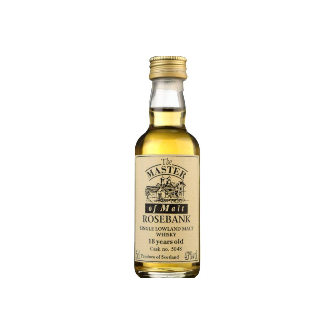Rosebank Miniature 18 Years Single Malt Whisky 2