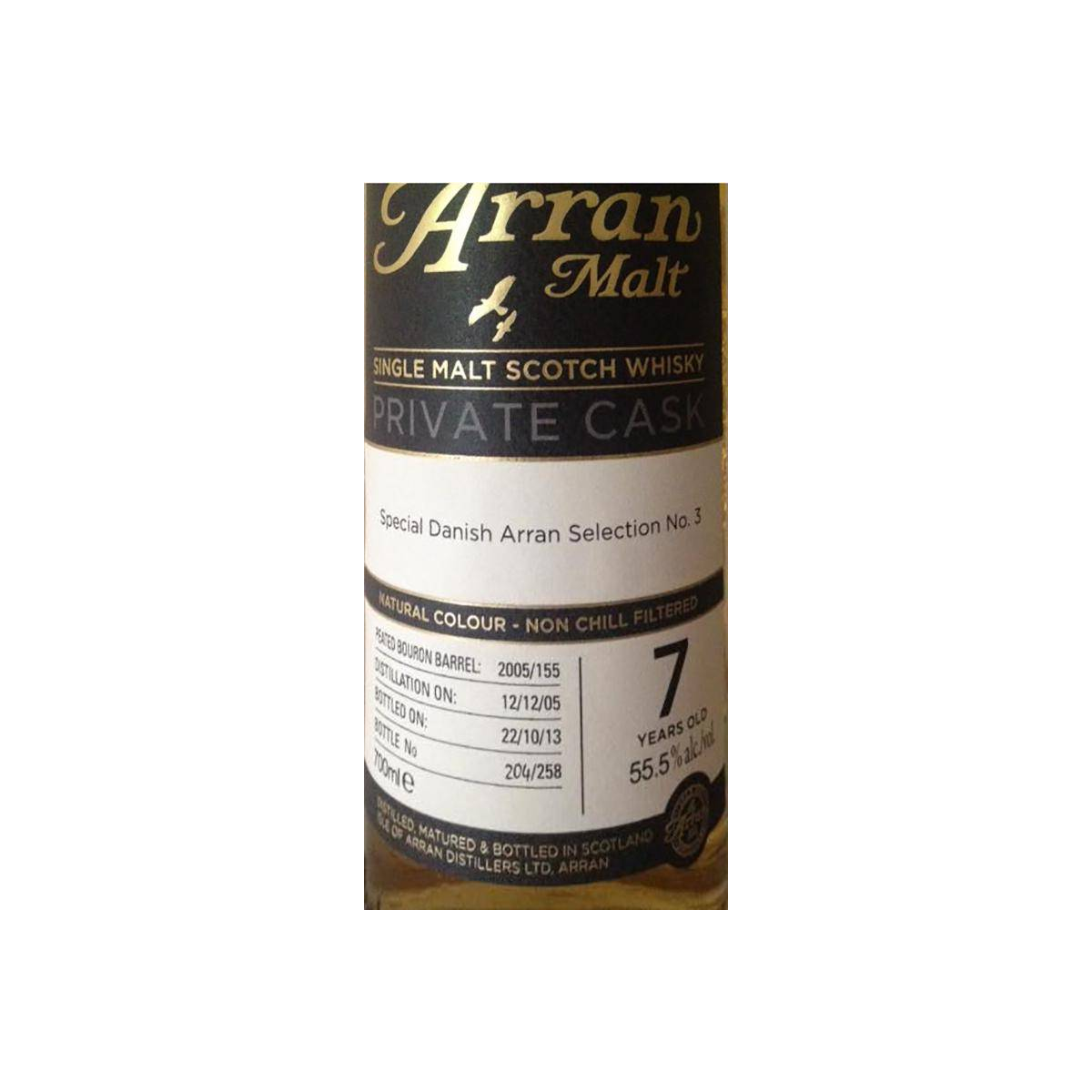 Arran Private Cask 2005 7 Years Single Malt Whisky 2