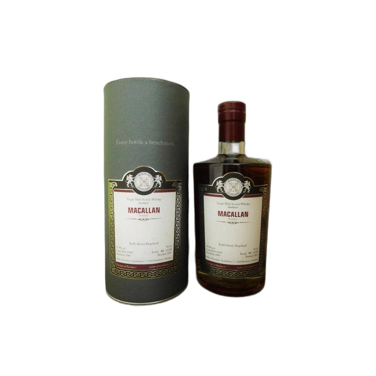 The Macallan 1989 26 Years Single Malt Whisky 3