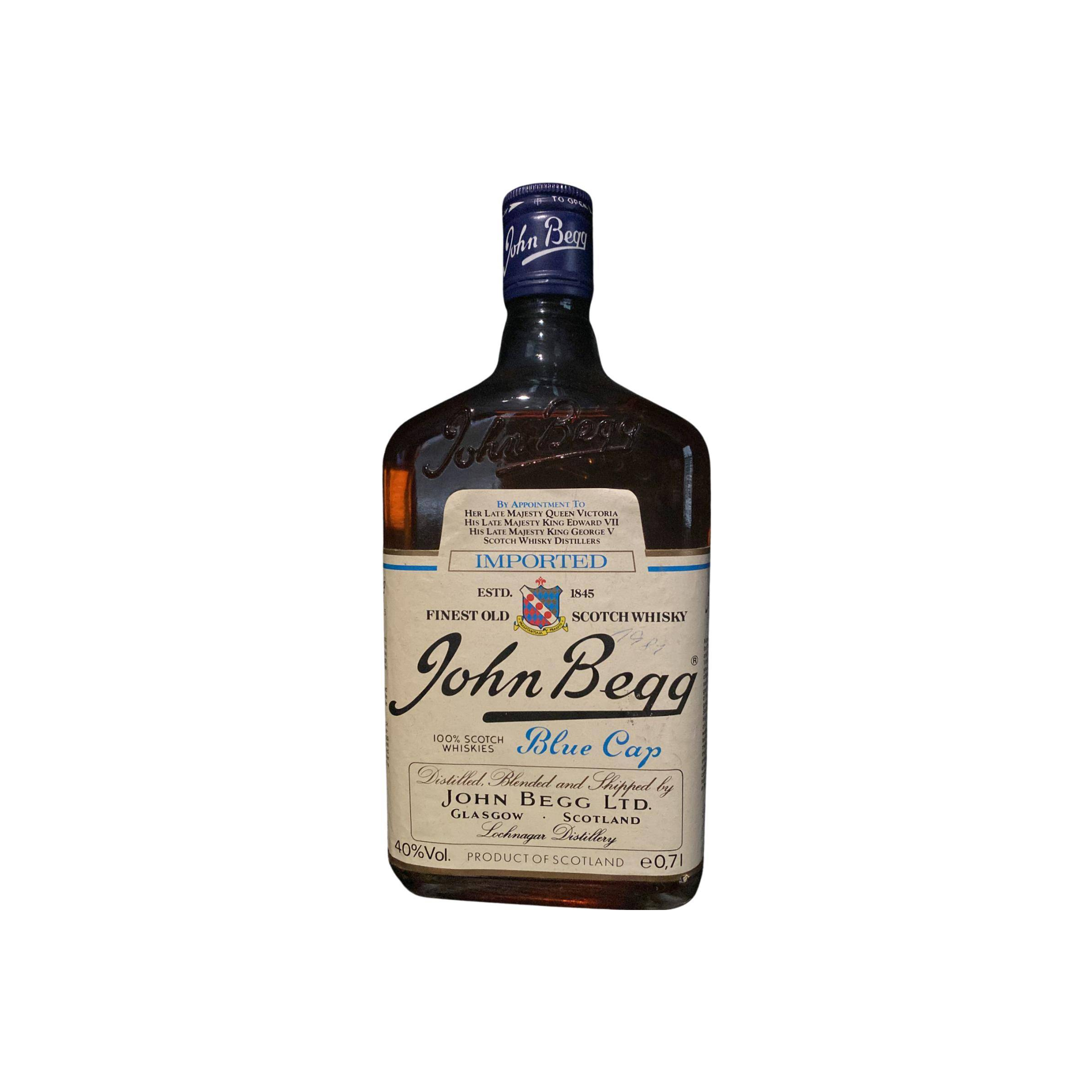 John Begg Blue Cap