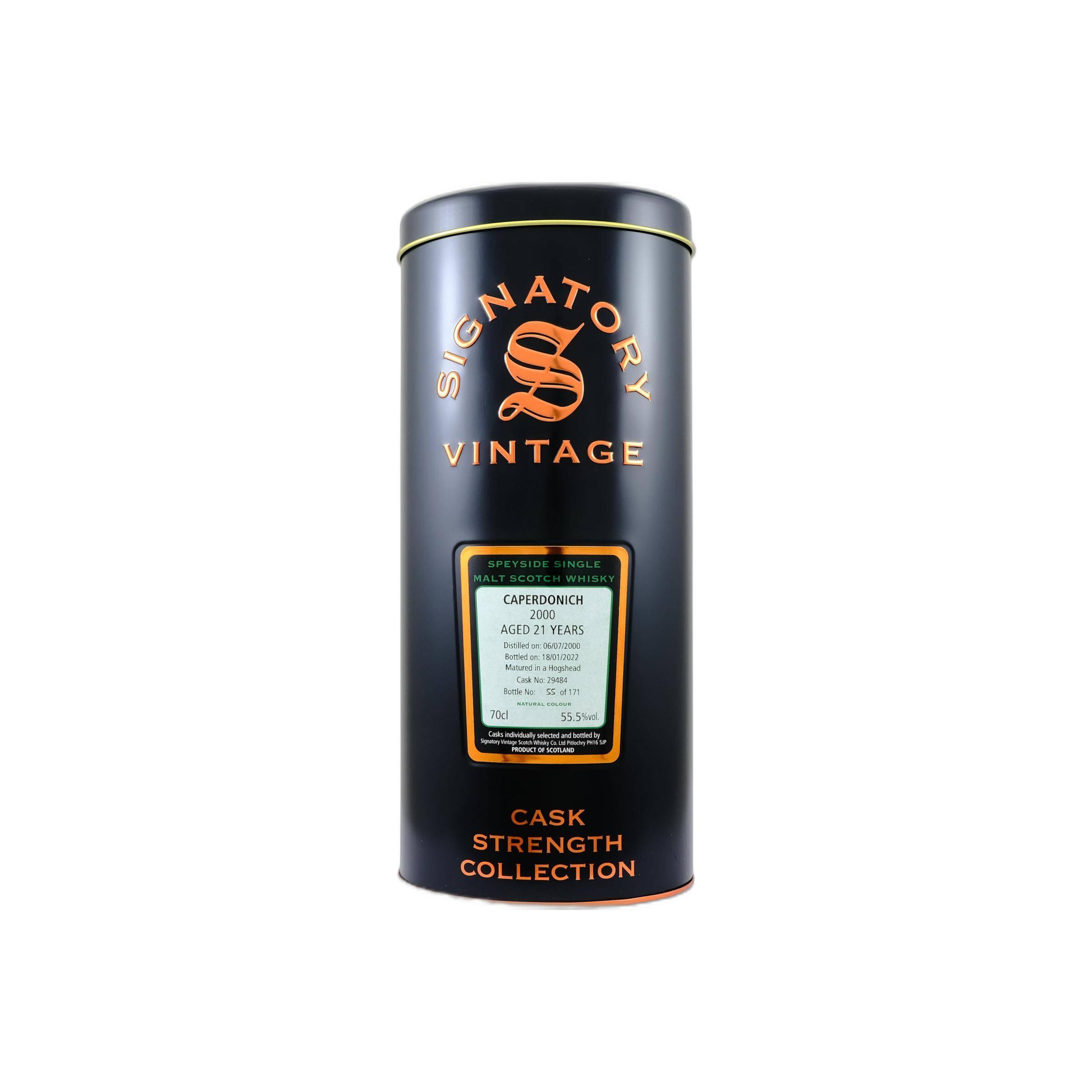 Caperdonich Cask Strength Collection 2000 21 Years Single Malt Whisky 2