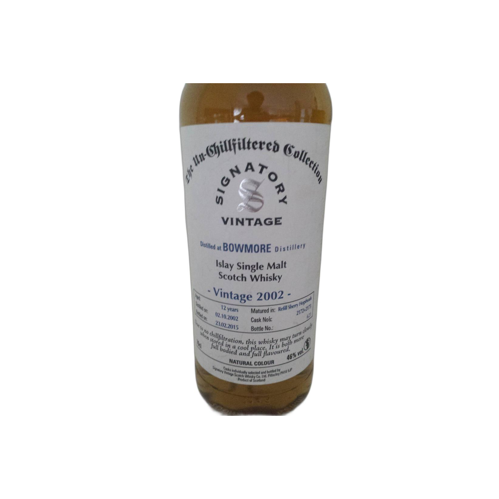 Bowmore The Un-Chillfiltered Collection 2002 12 Years Single Malt Whisky 3