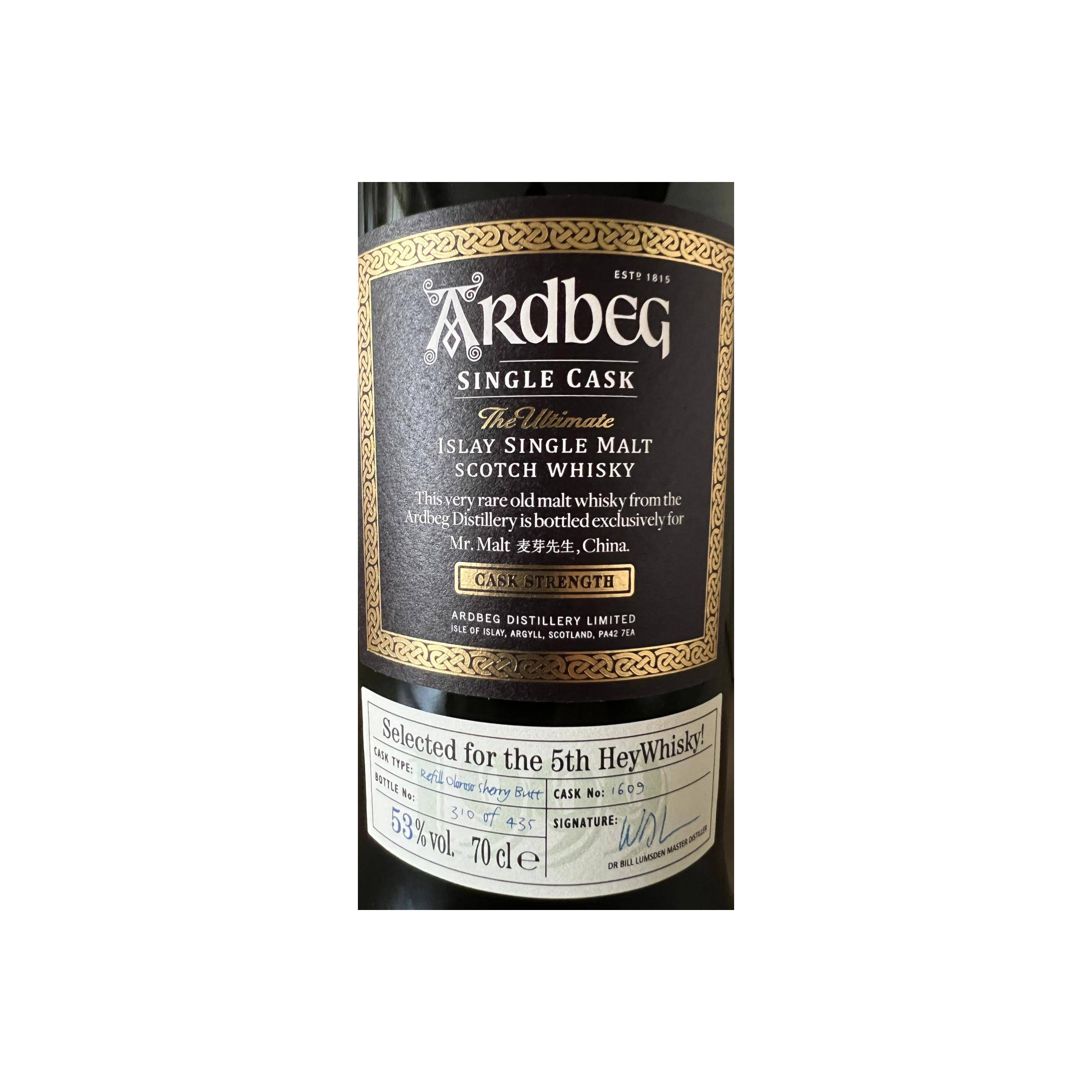 Ardbeg Single Cask 1999 21 Years Single Malt Whisky 3