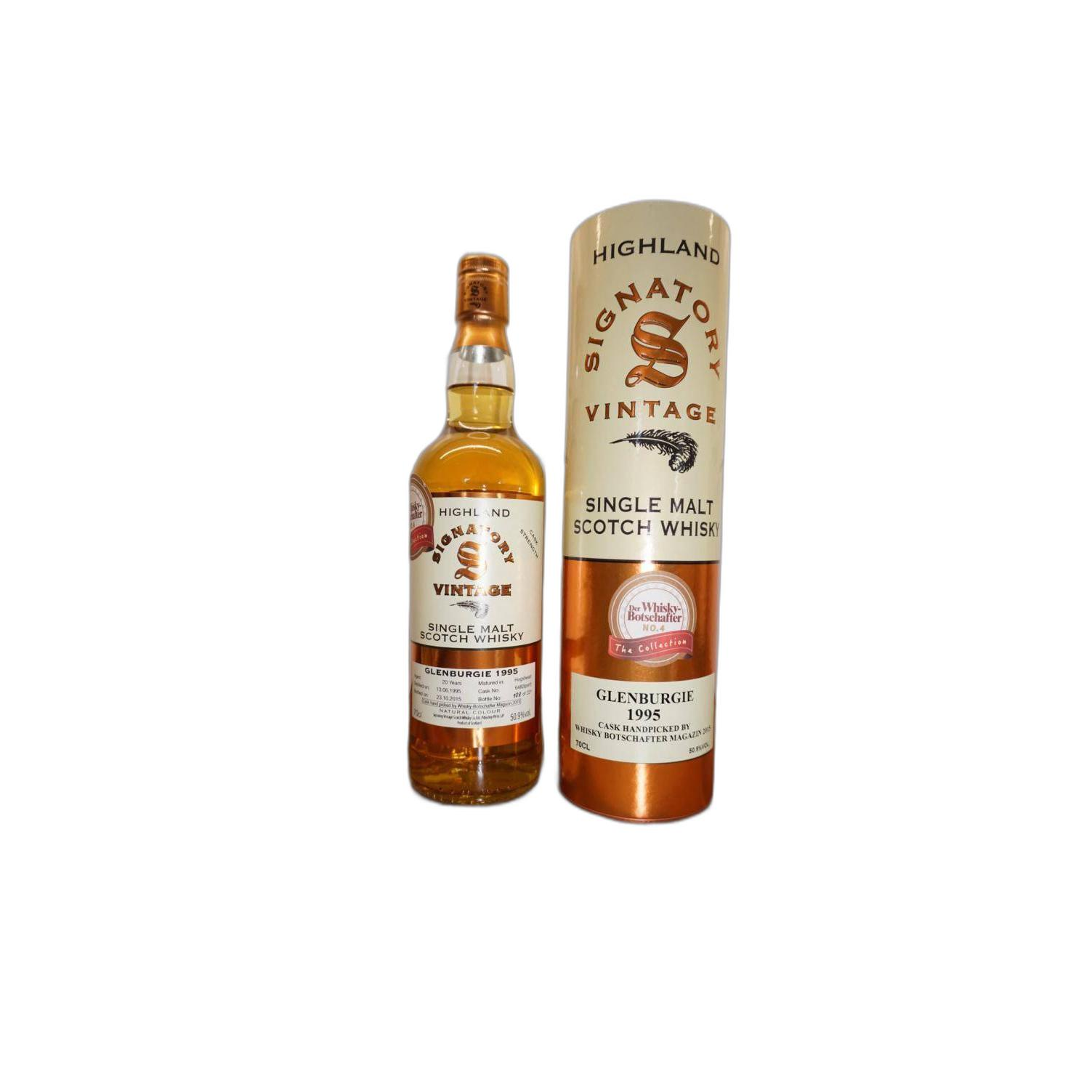Glenburgie 1995 20 Years Single Malt Whisky
