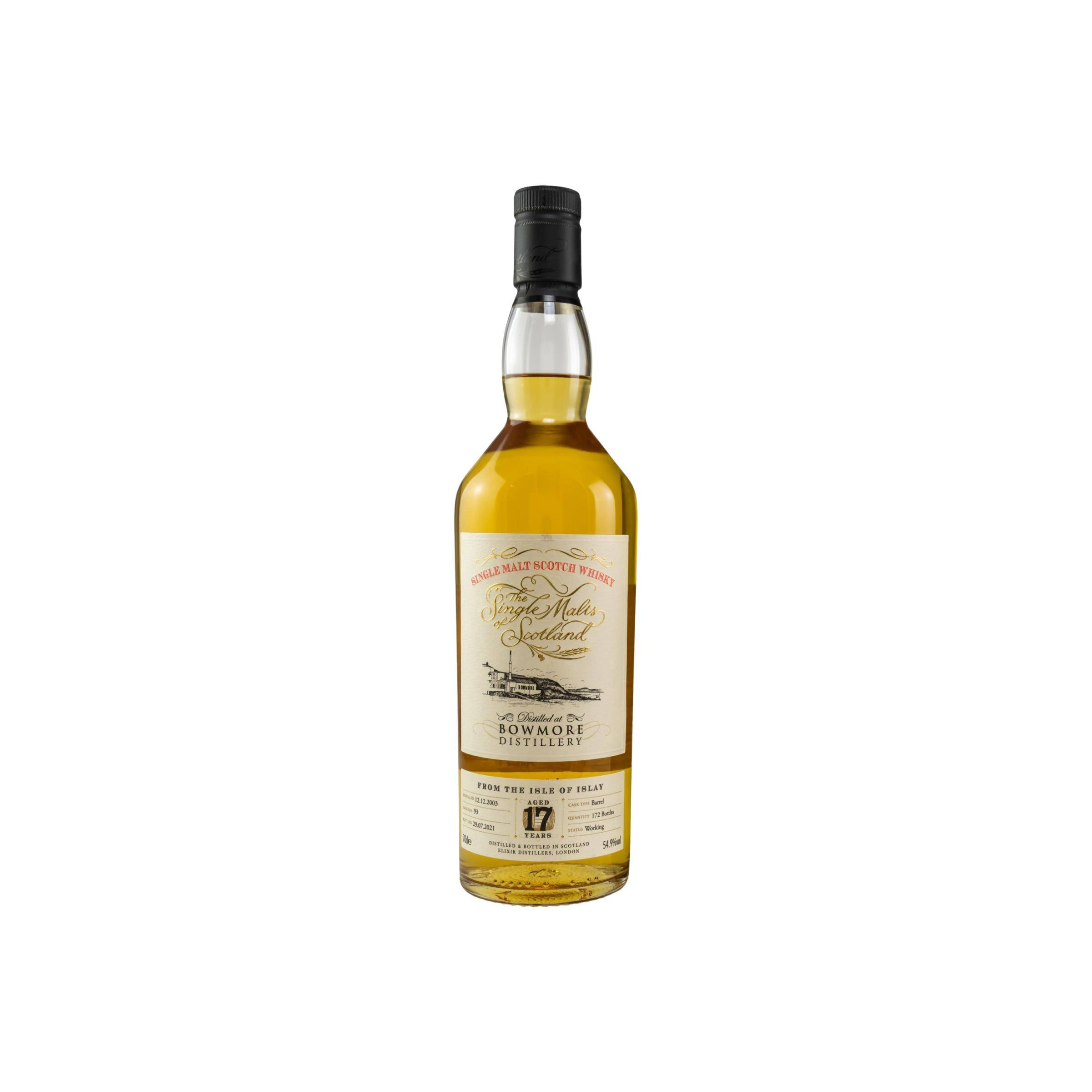 Bowmore The Single Malts of Scotland 2003 17 Years Single Malt Whisky