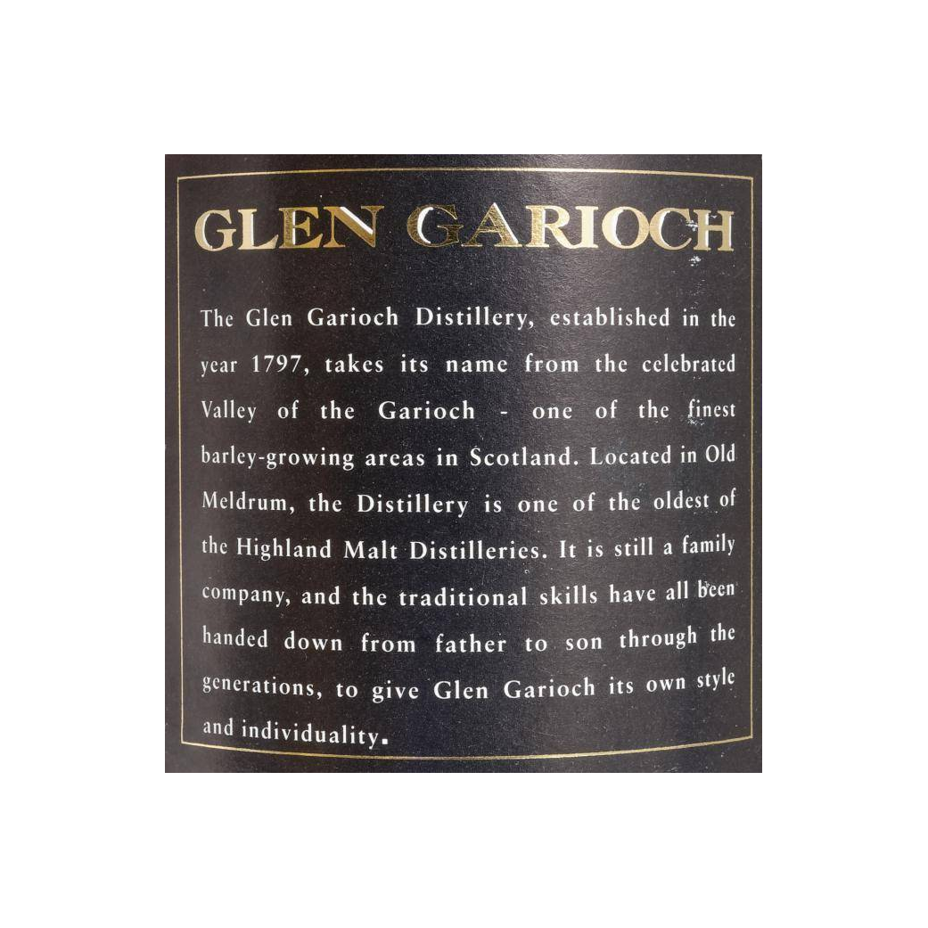 Glen Garioch 1970 21 Years Single Malt Whisky 3