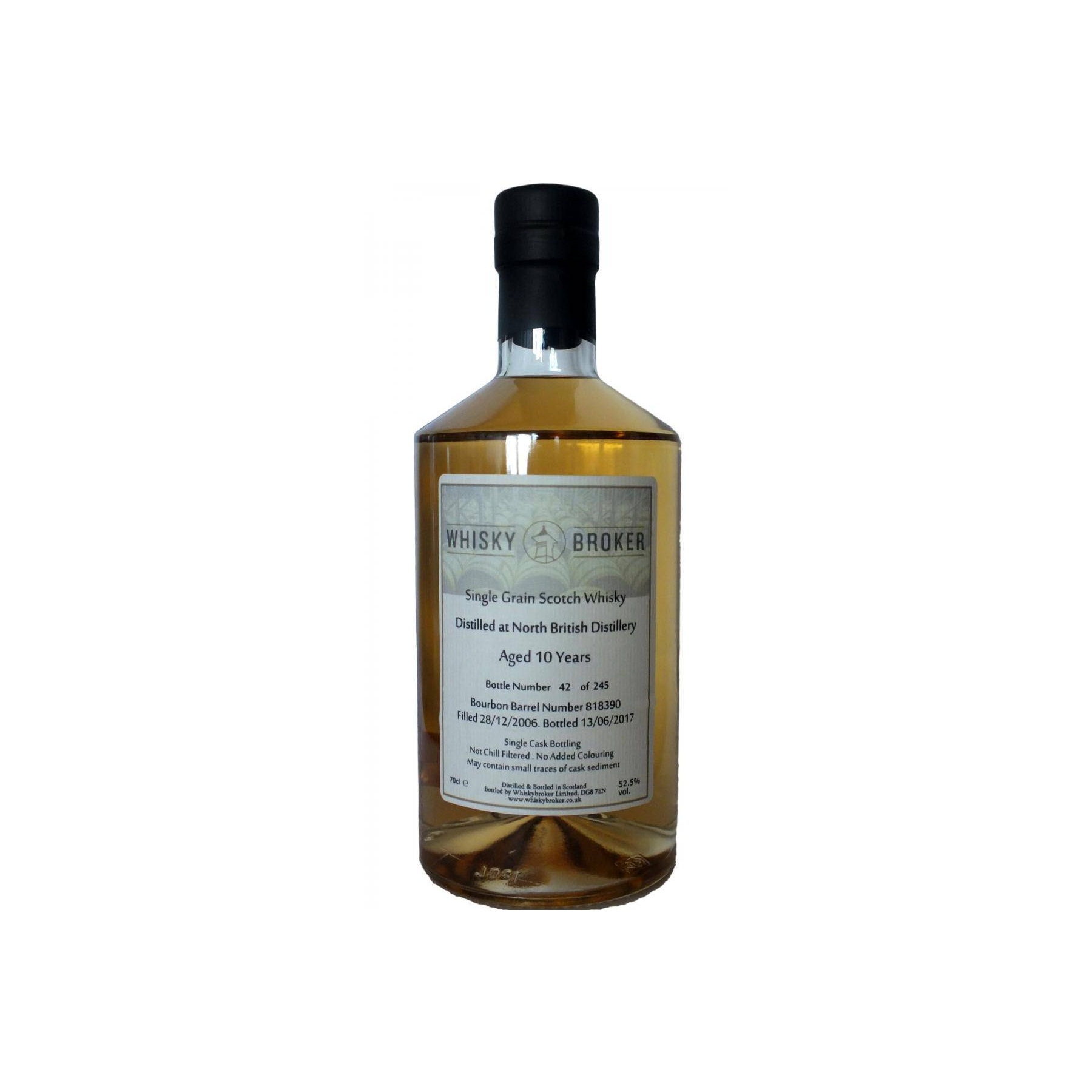 North British 2006 10 Years Single Grain Whisky