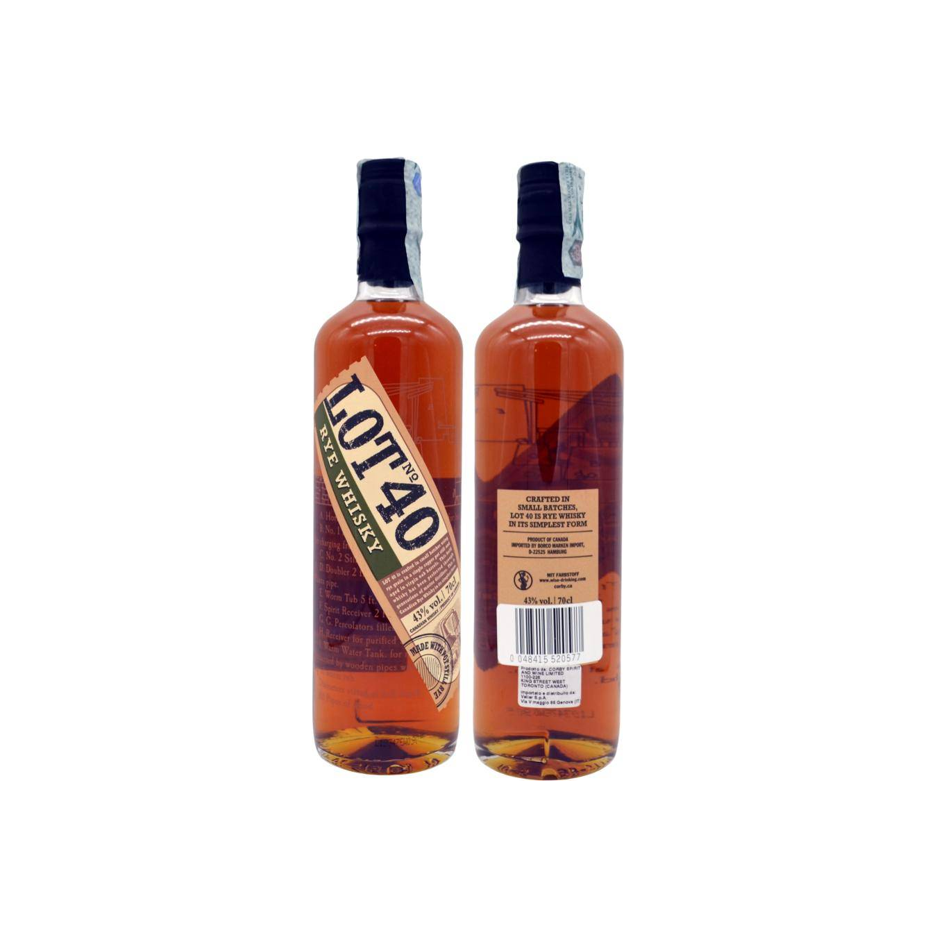 Lot No. 40 Rye Whisky 2