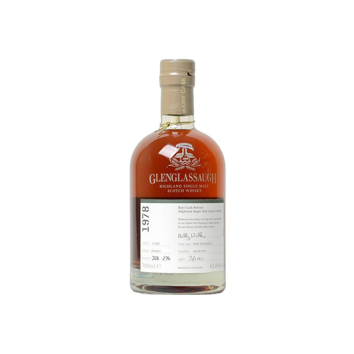 Glenglassaugh 1978 36 Years Single Malt Whisky