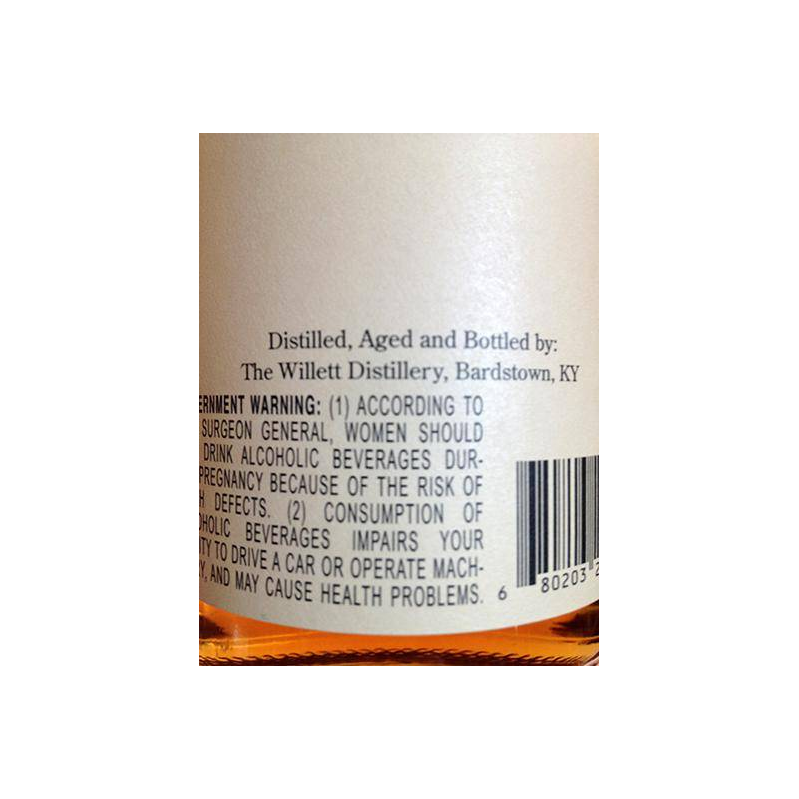 Willett 2 Years Rye Whisky 3