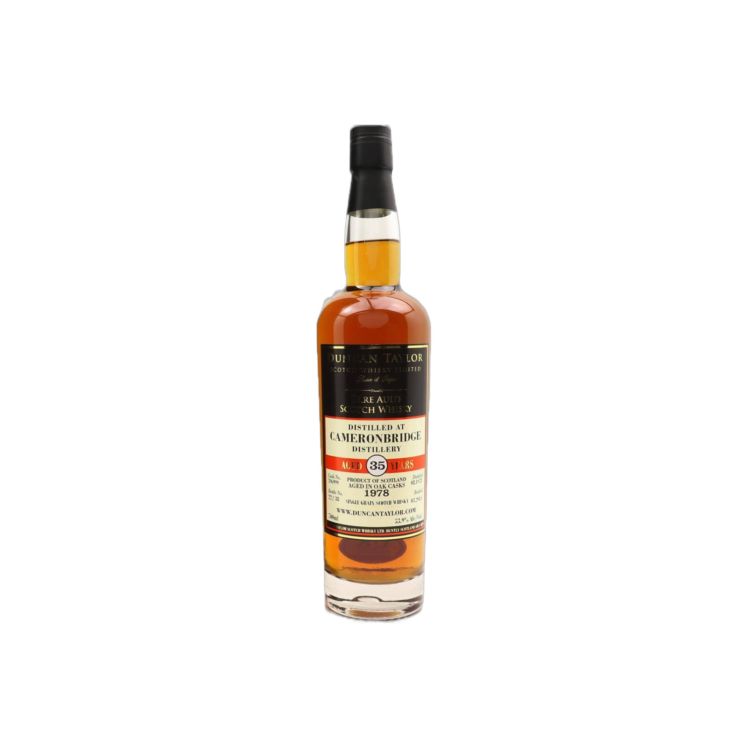 Cameronbridge 1978 35 Years Single Grain Whisky