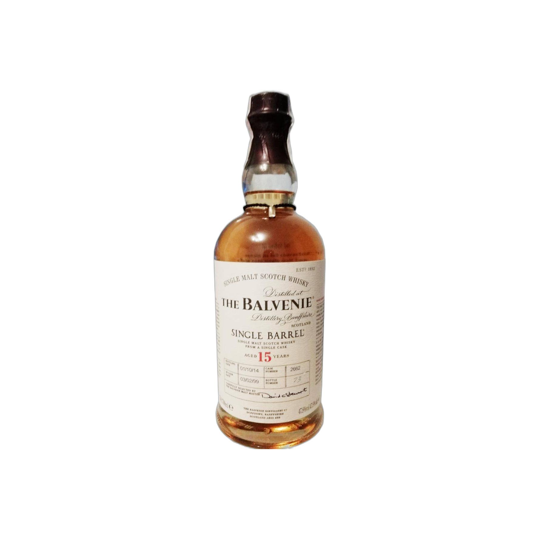 The Balvenie Single Cask 1999 15 Years Single Malt Whisky