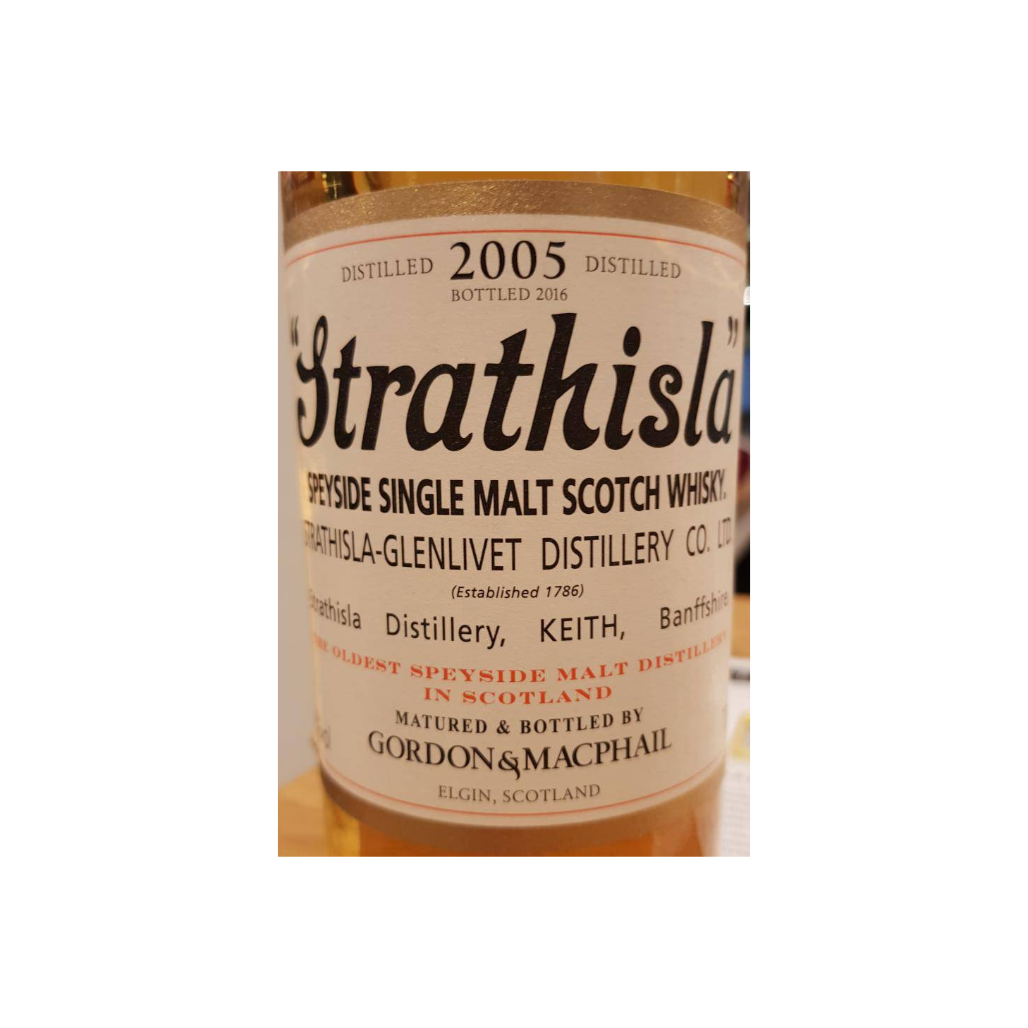 Strathisla Licensed Bottling 2005 11 Years Single Malt Whisky 3