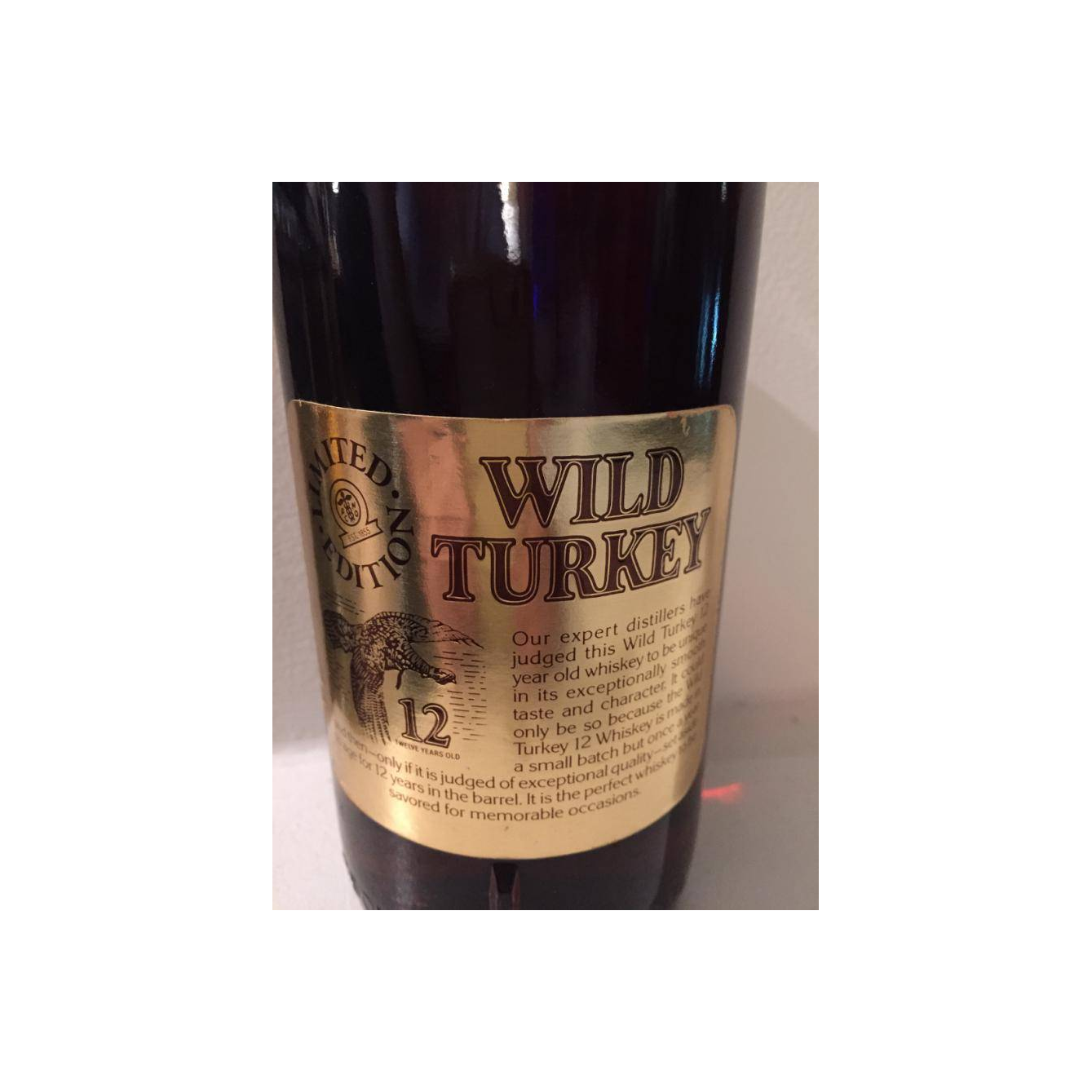 Wild Turkey 12 Years Bourbon Whisky 2