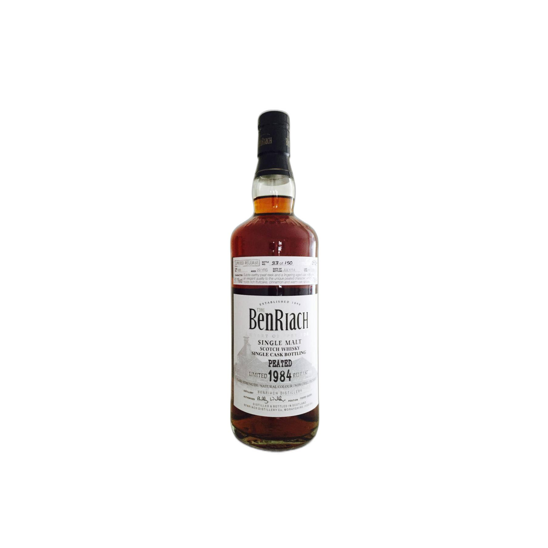 BenRiach 1984 29 Years Single Malt Whisky 2