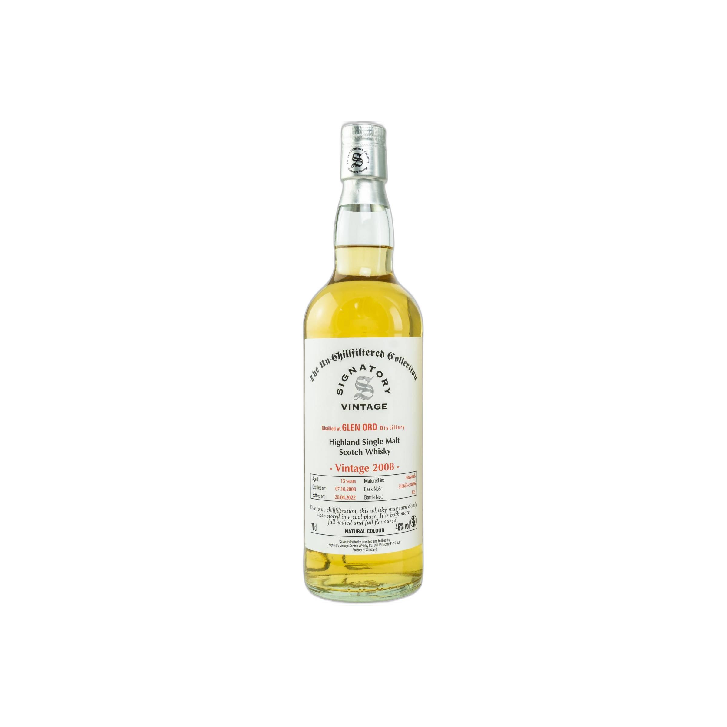 Glen Ord The Un-Chillfiltered Collection 2008 13 Years Single Malt Whisky
