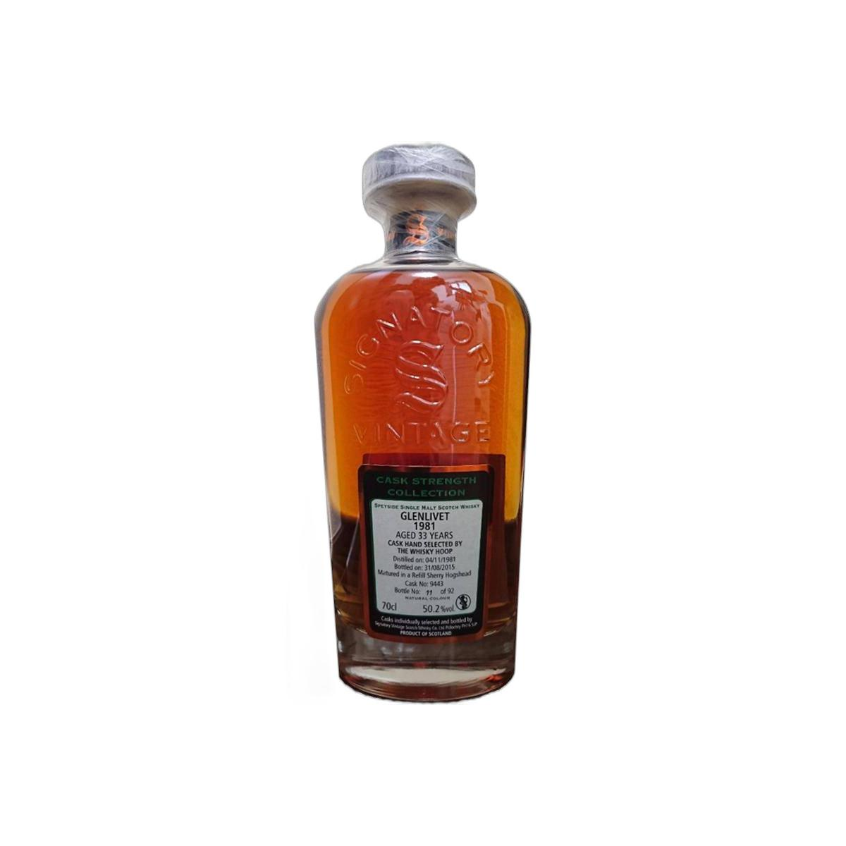 The Glenlivet Cask Strength Collection 1981 33 Years Single Malt Whisky