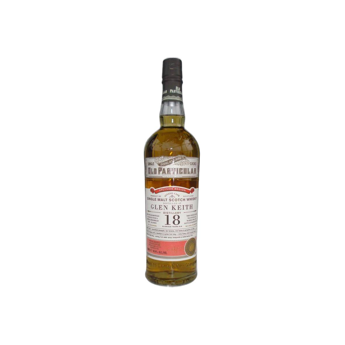 Glen Keith Old Particular 1996 18 Years Single Malt Whisky