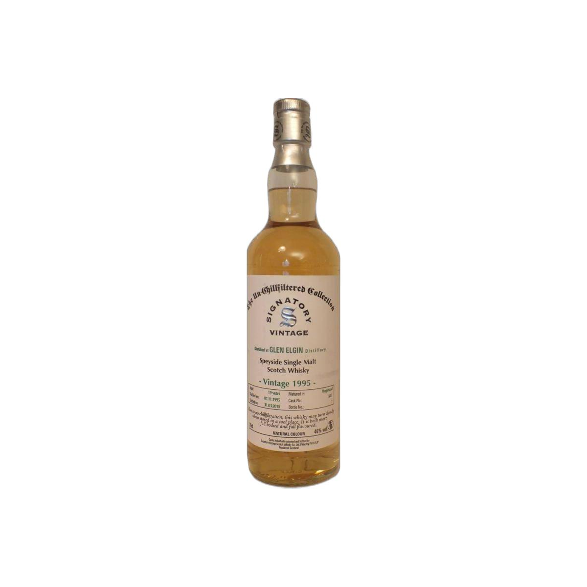 Glen Elgin The Un-Chillfiltered Collection 1995 19 Years Single Malt Whisky