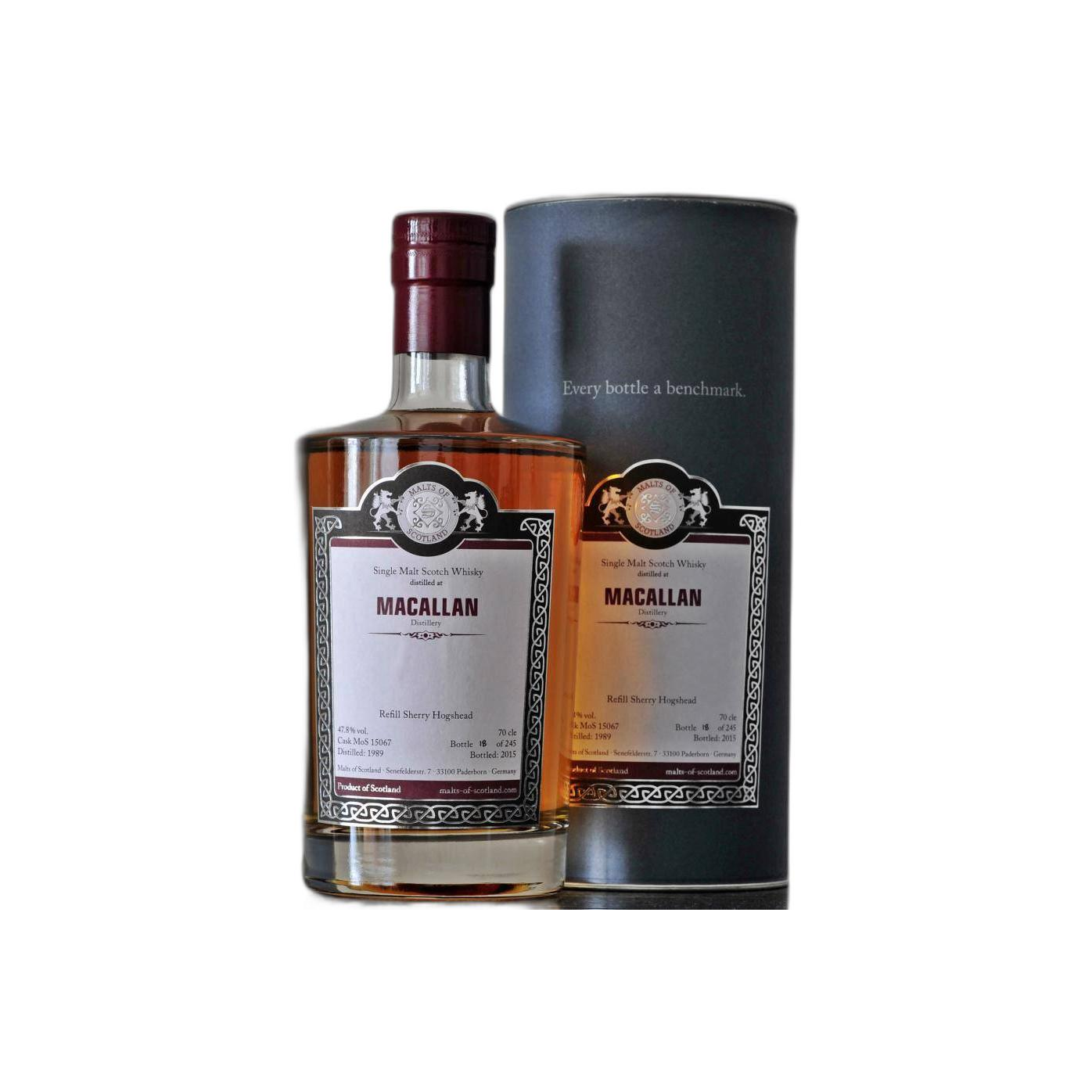 The Macallan 1989 26 Years Single Malt Whisky