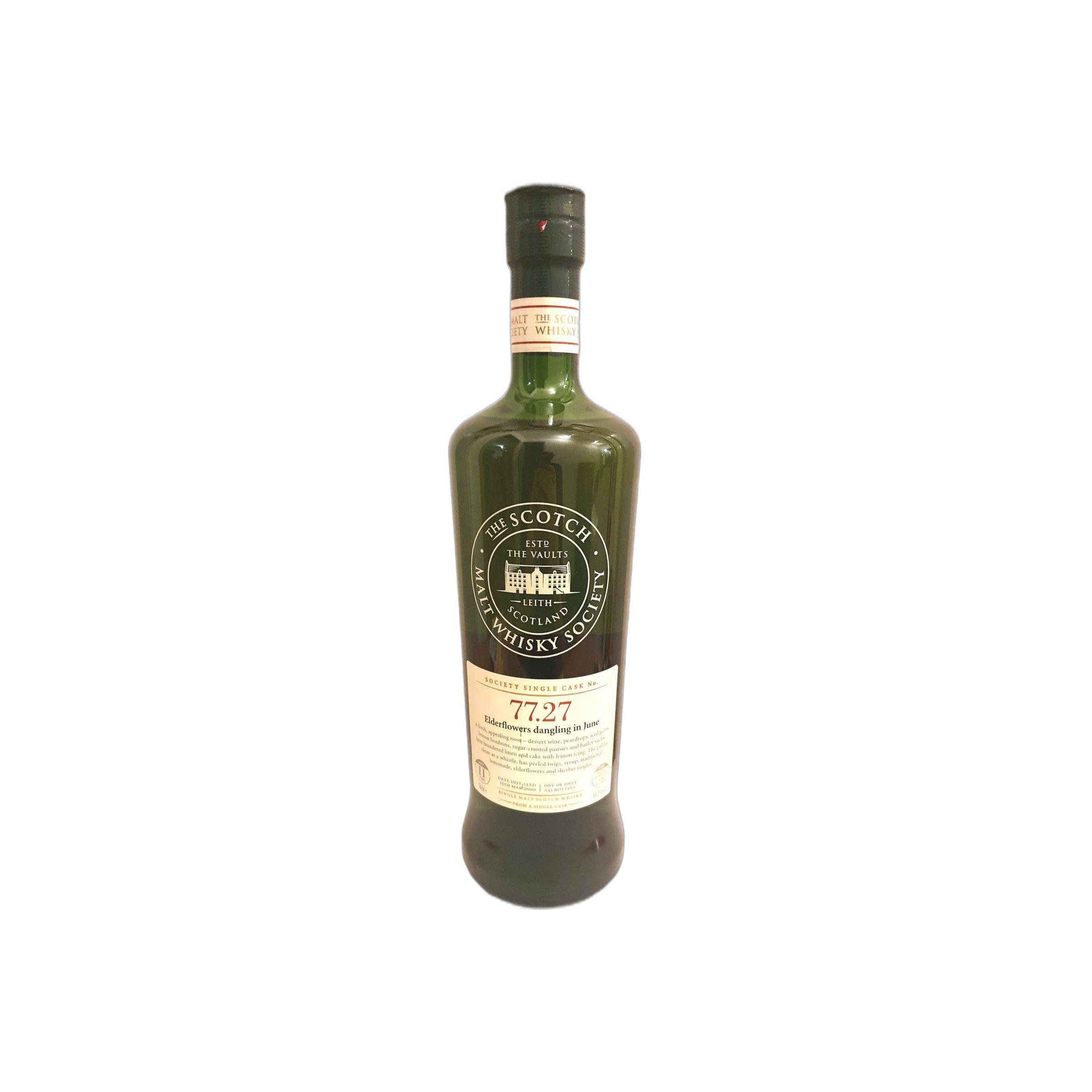 The Scotch Malt Whisky Society 2000 11 Years Single Malt Whisky