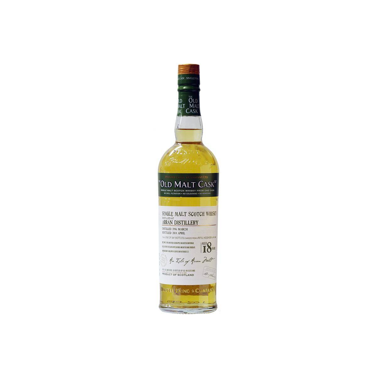 Arran Old Malt Cask 1996 18 Years Single Malt Whisky