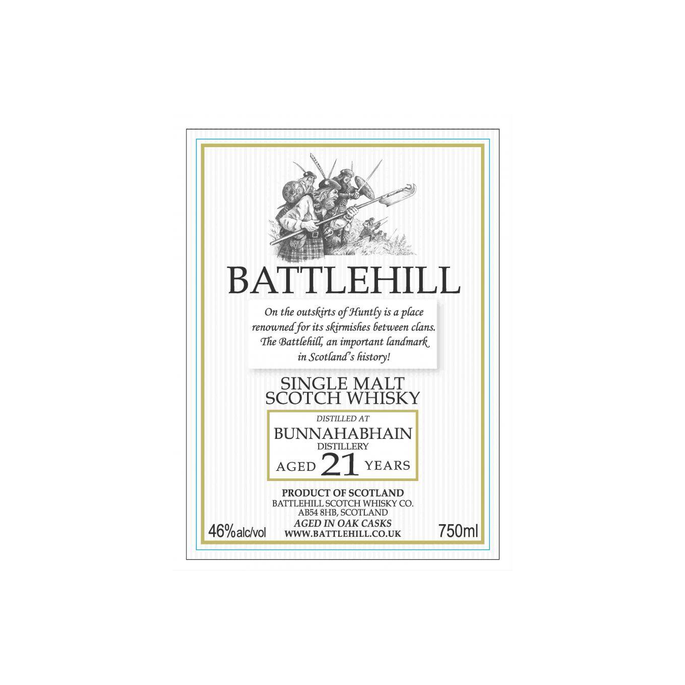 Bunnahabhain 21 Years Single Malt Whisky