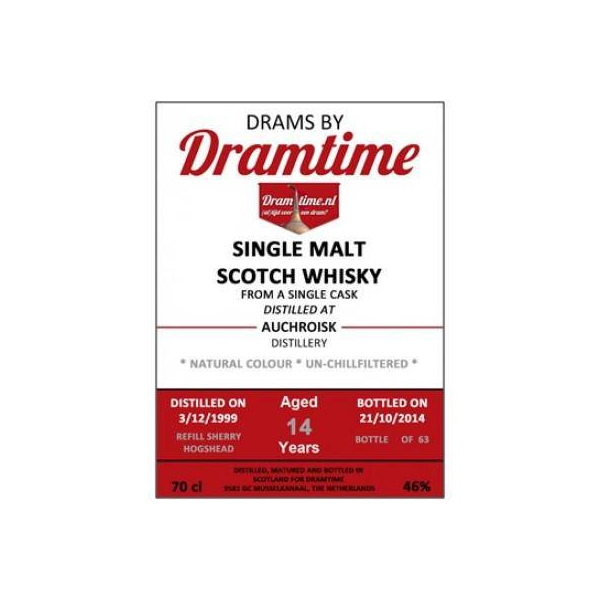 Auchroisk 1999 14 Years Single Malt Whisky