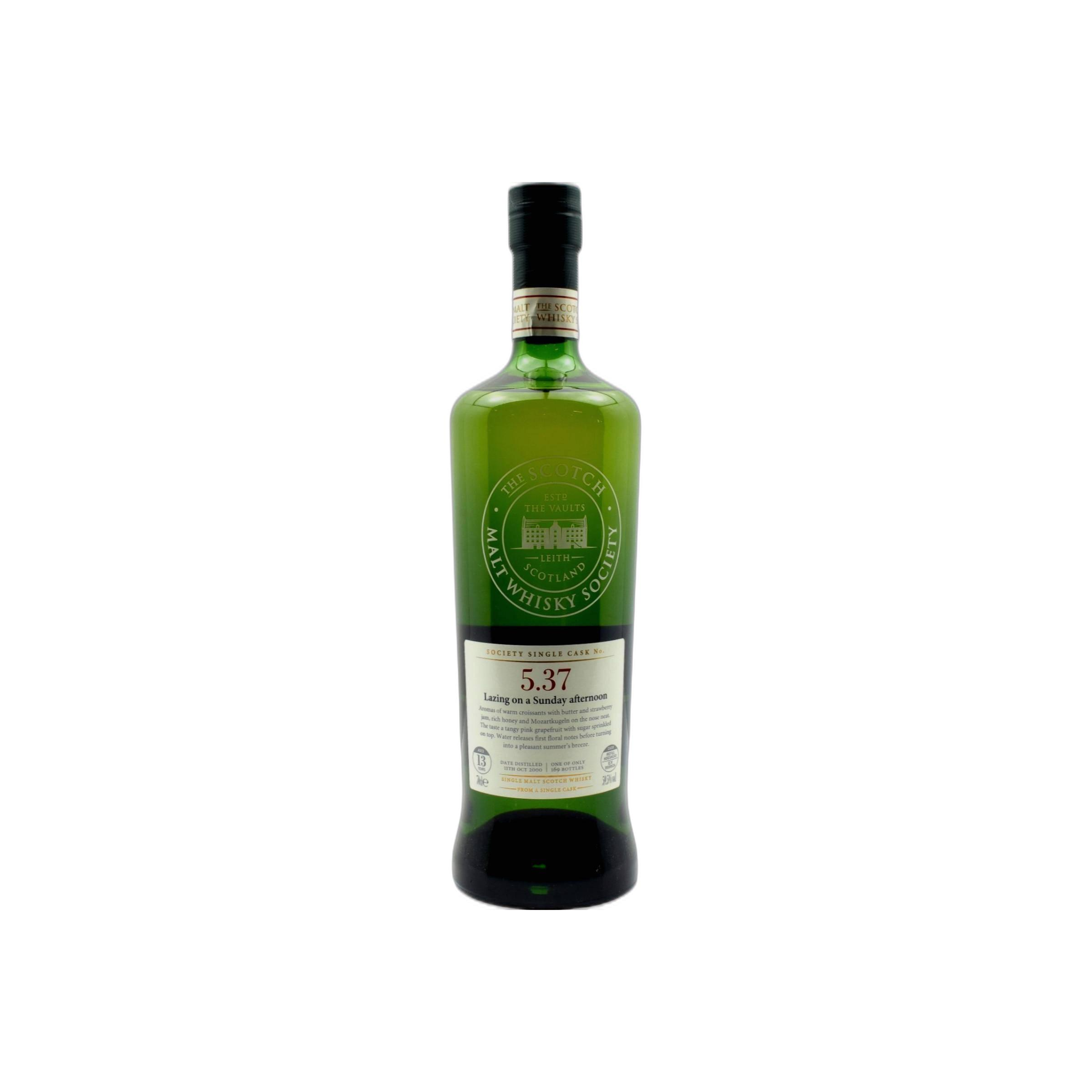 The Scotch Malt Whisky Society 2000 13 Years Single Malt Whisky
