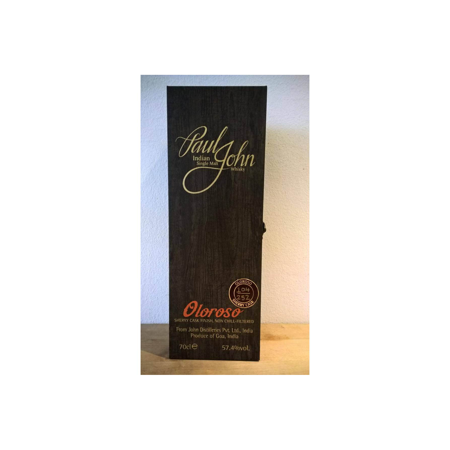 Paul John 7 Years Single Malt Whisky 3