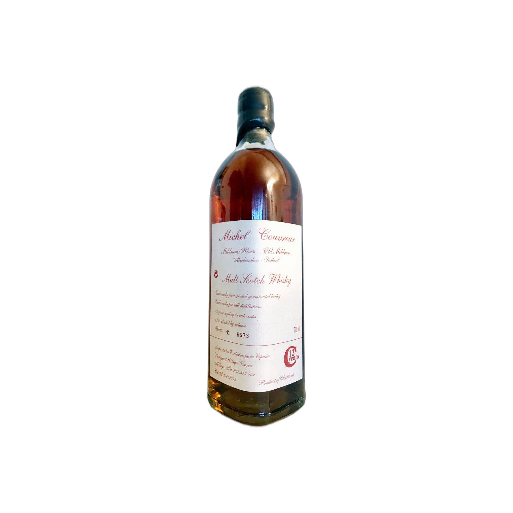 Michel Couvreur 12 Years Single Malt Whisky