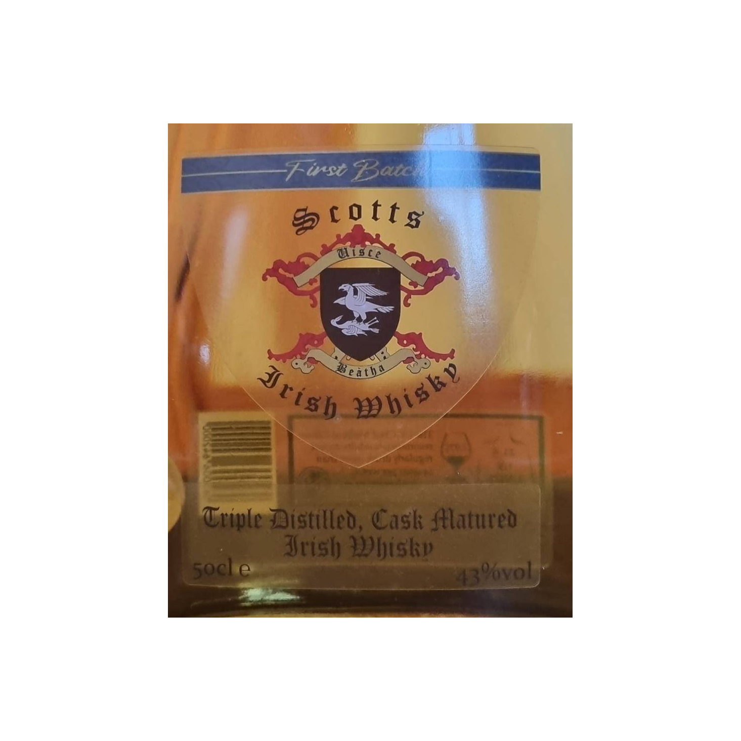 Scotts Irish Whisky First Batch 2