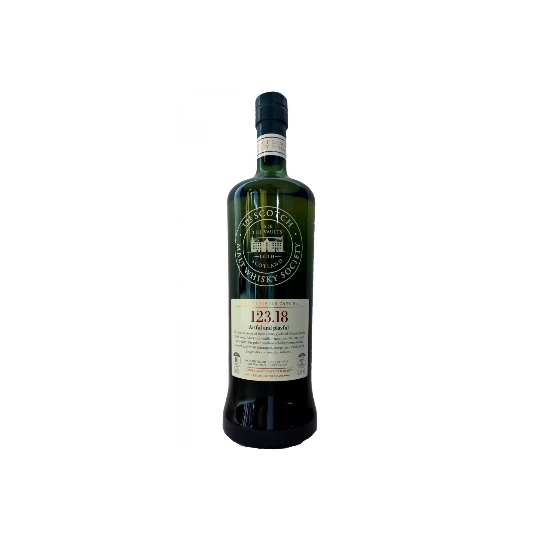 The Scotch Malt Whisky Society 2005 10 Years Single Malt Whisky