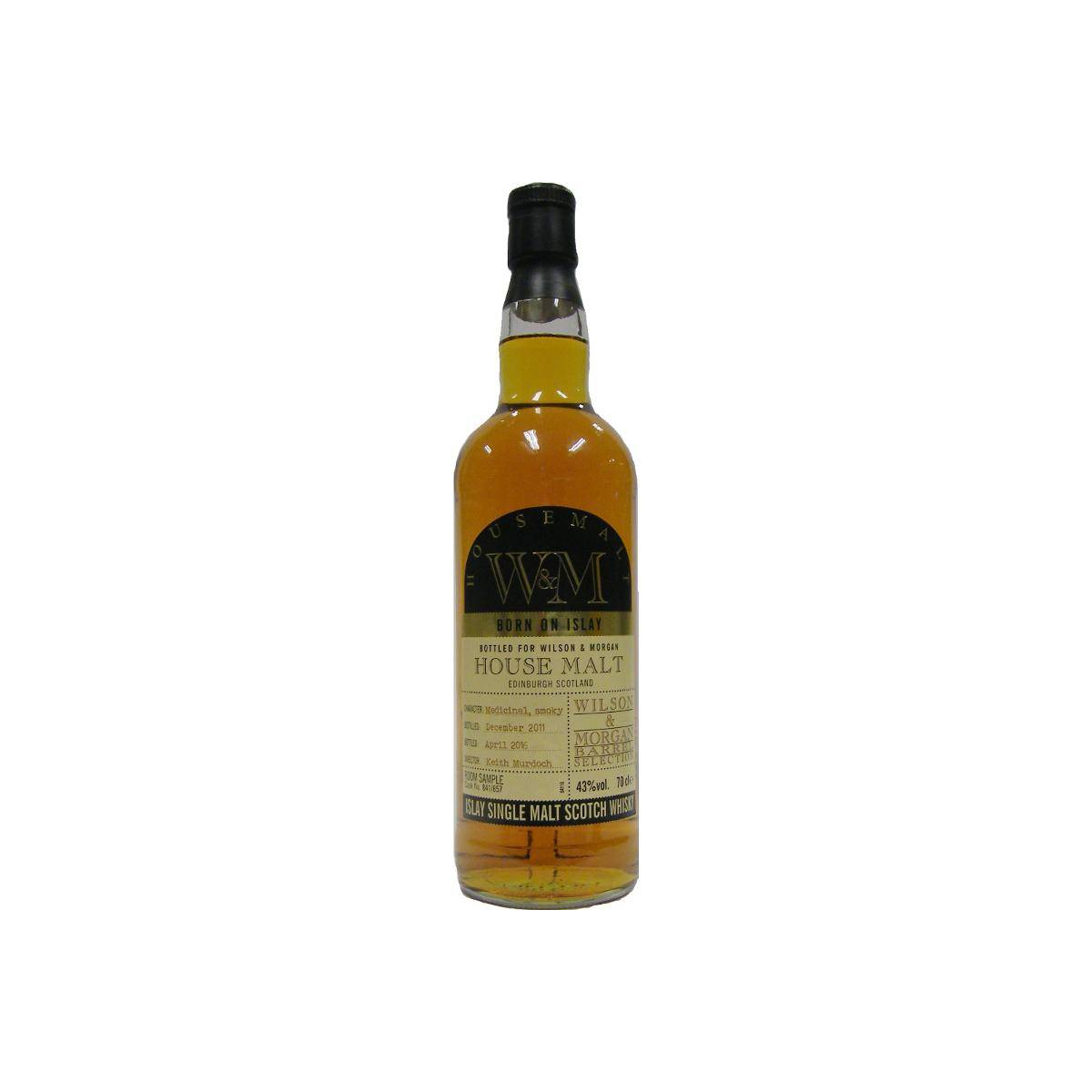 Wilson & Morgan 2011 4 Years Single Malt Whisky